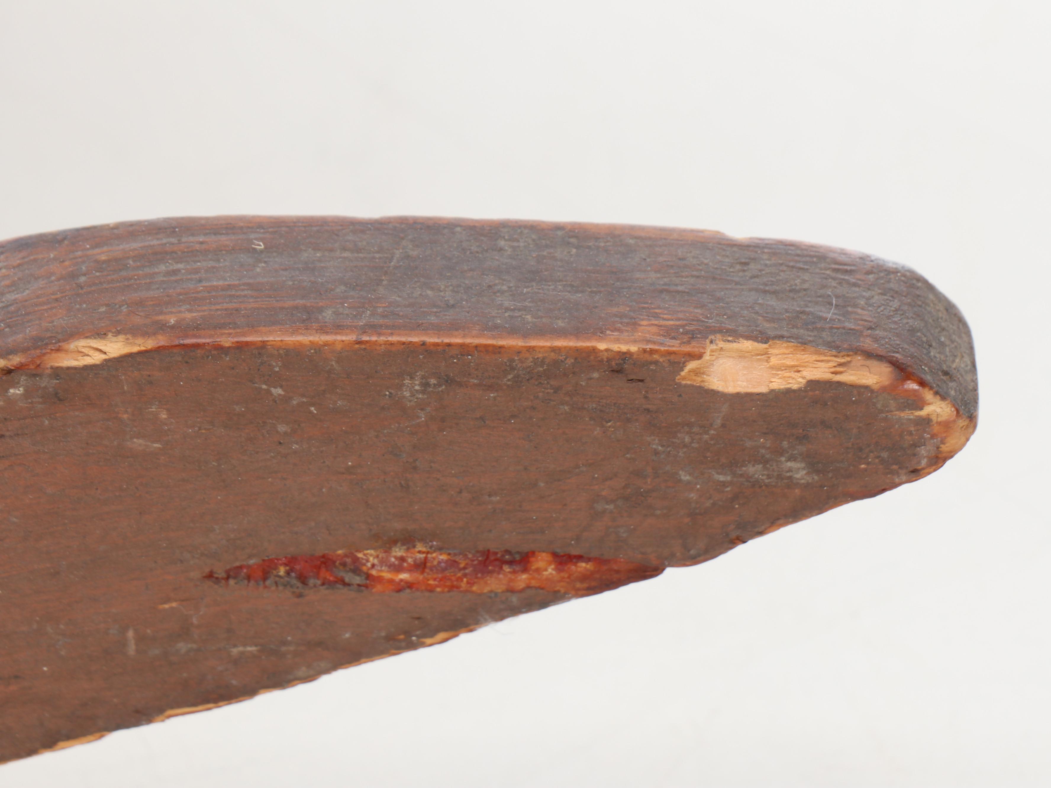 Primitive Style Polychrome Wood Rocking Horse, 20th Century