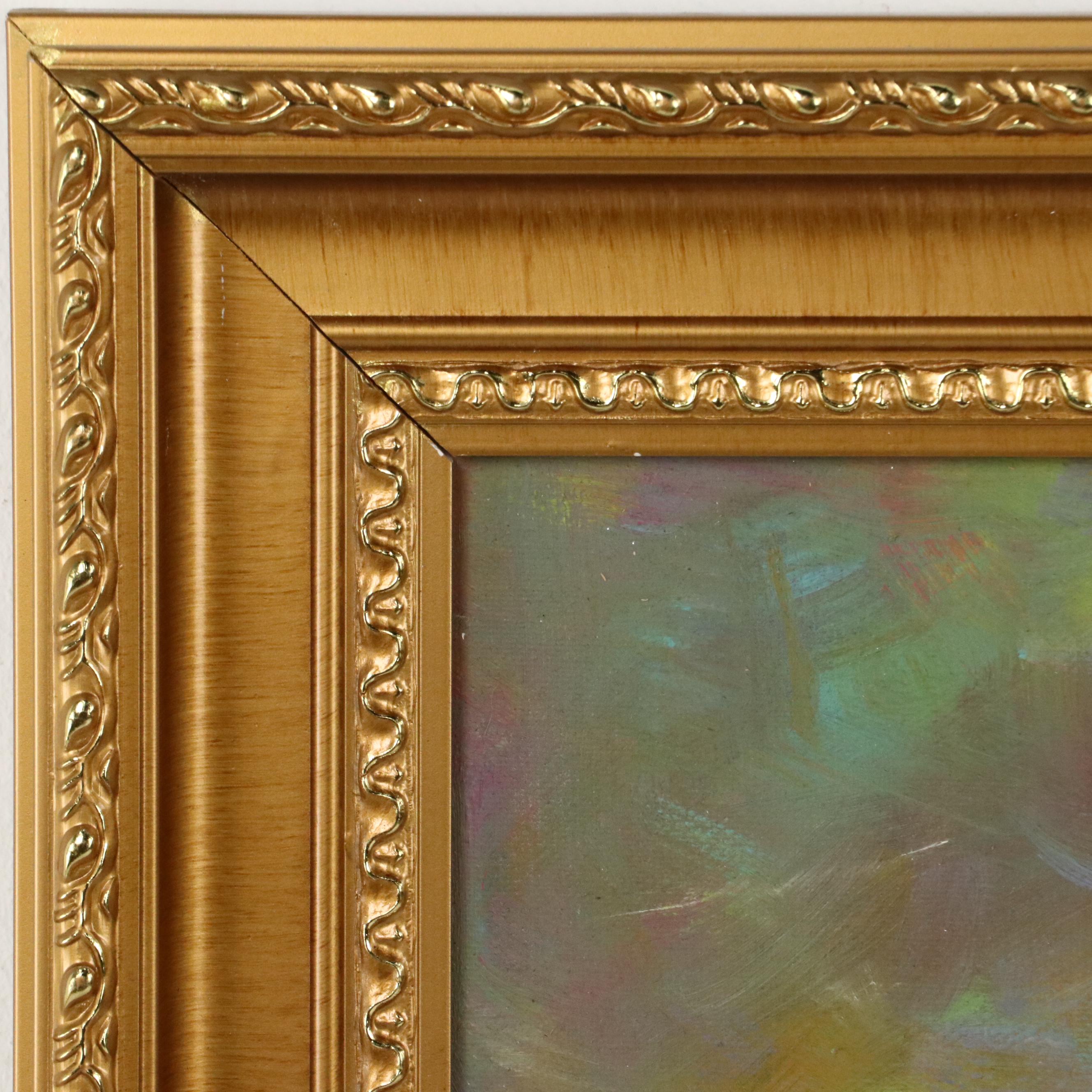 Impressionistic Style Oil Painting of Woman "Mystic Woman"