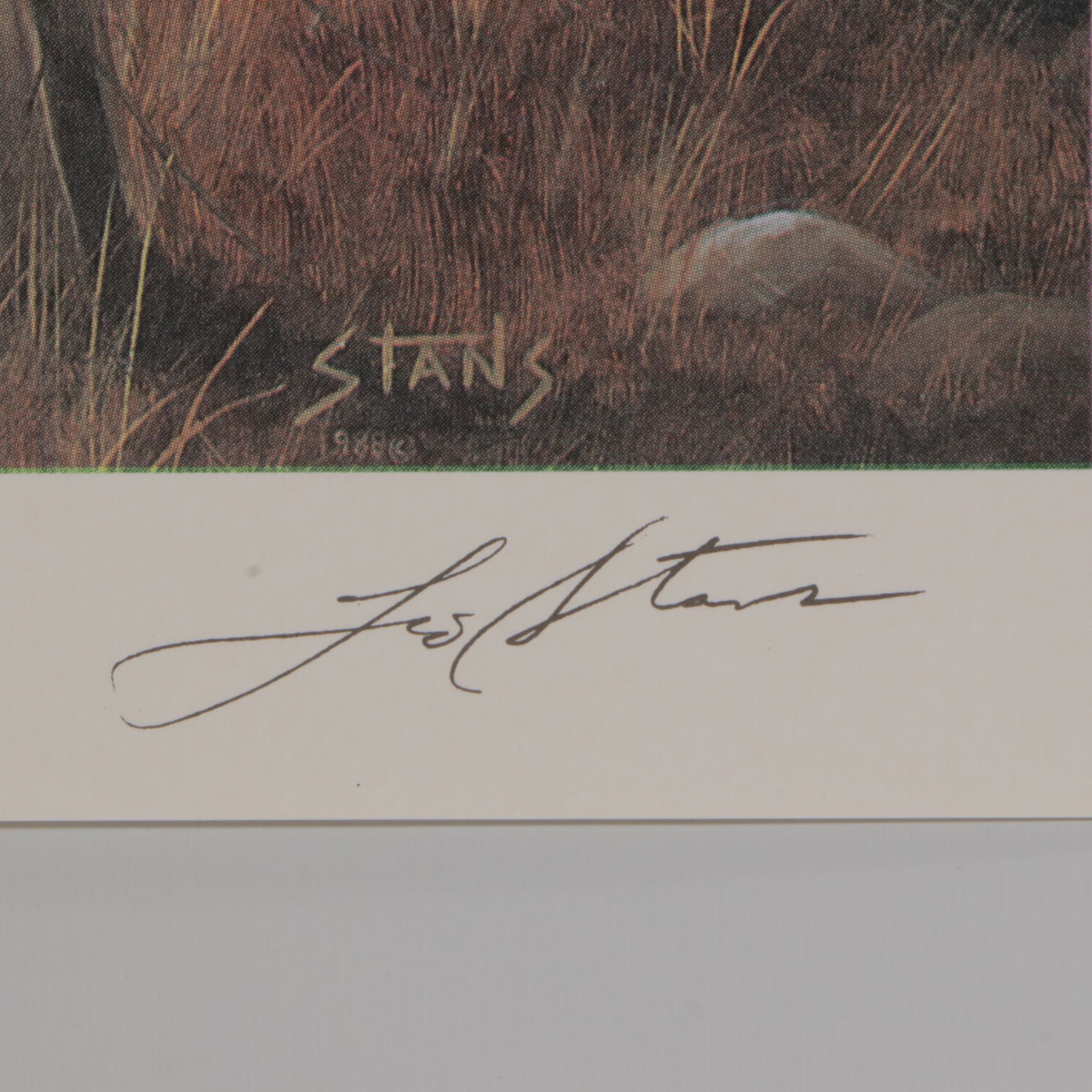 Leo Stans "United States Wildlife Heritage Collection", Four Offset Lithographs
