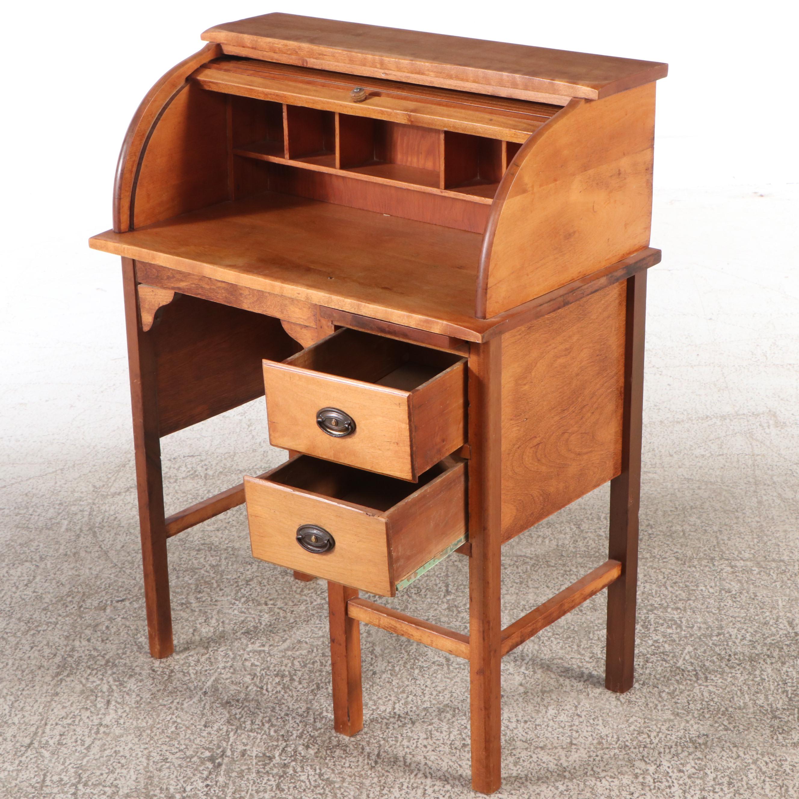 Roll-Top Children's Desk, Early 20th Century