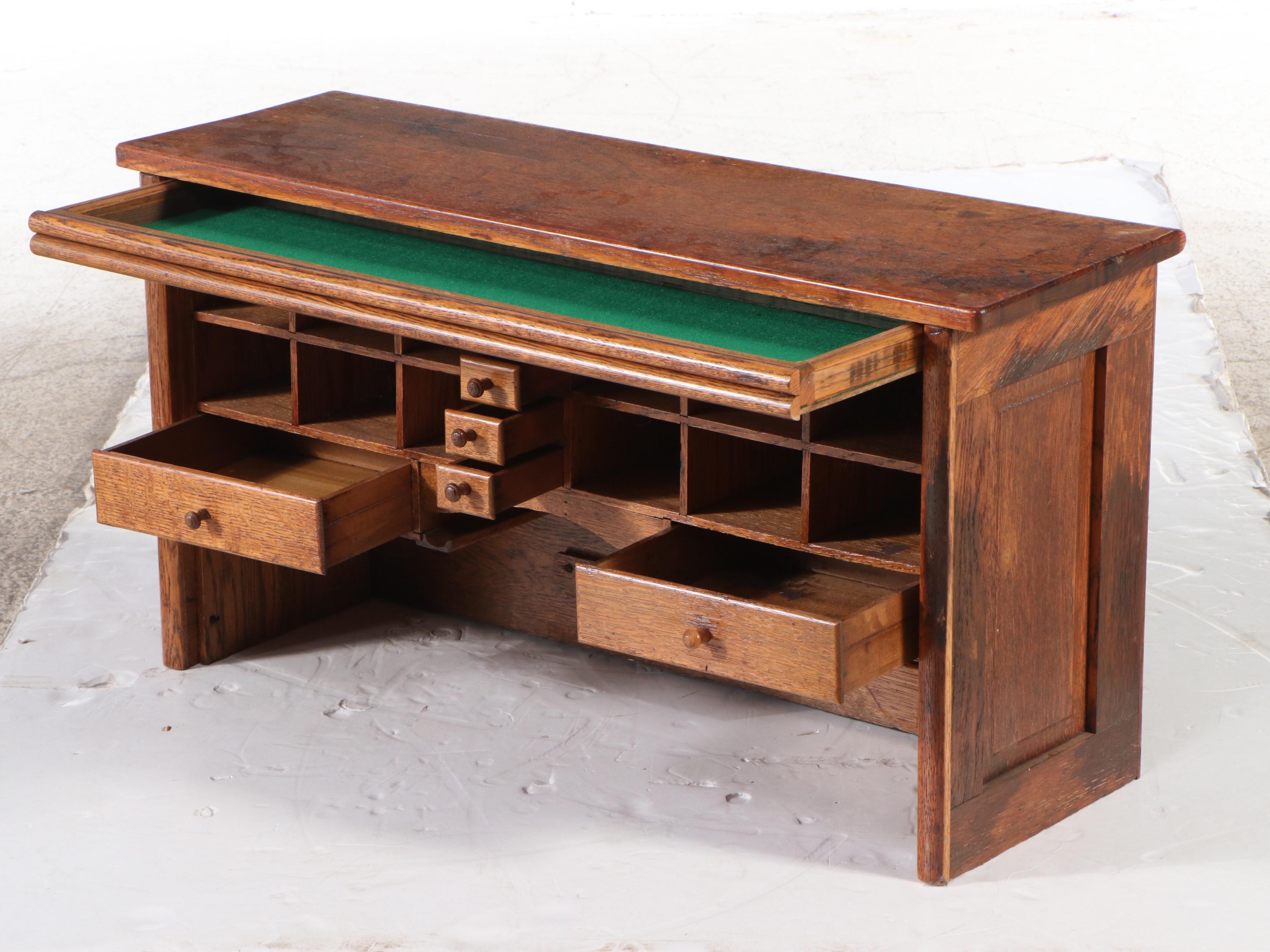 Oak Hutch, Late 19th to Early 20th Century