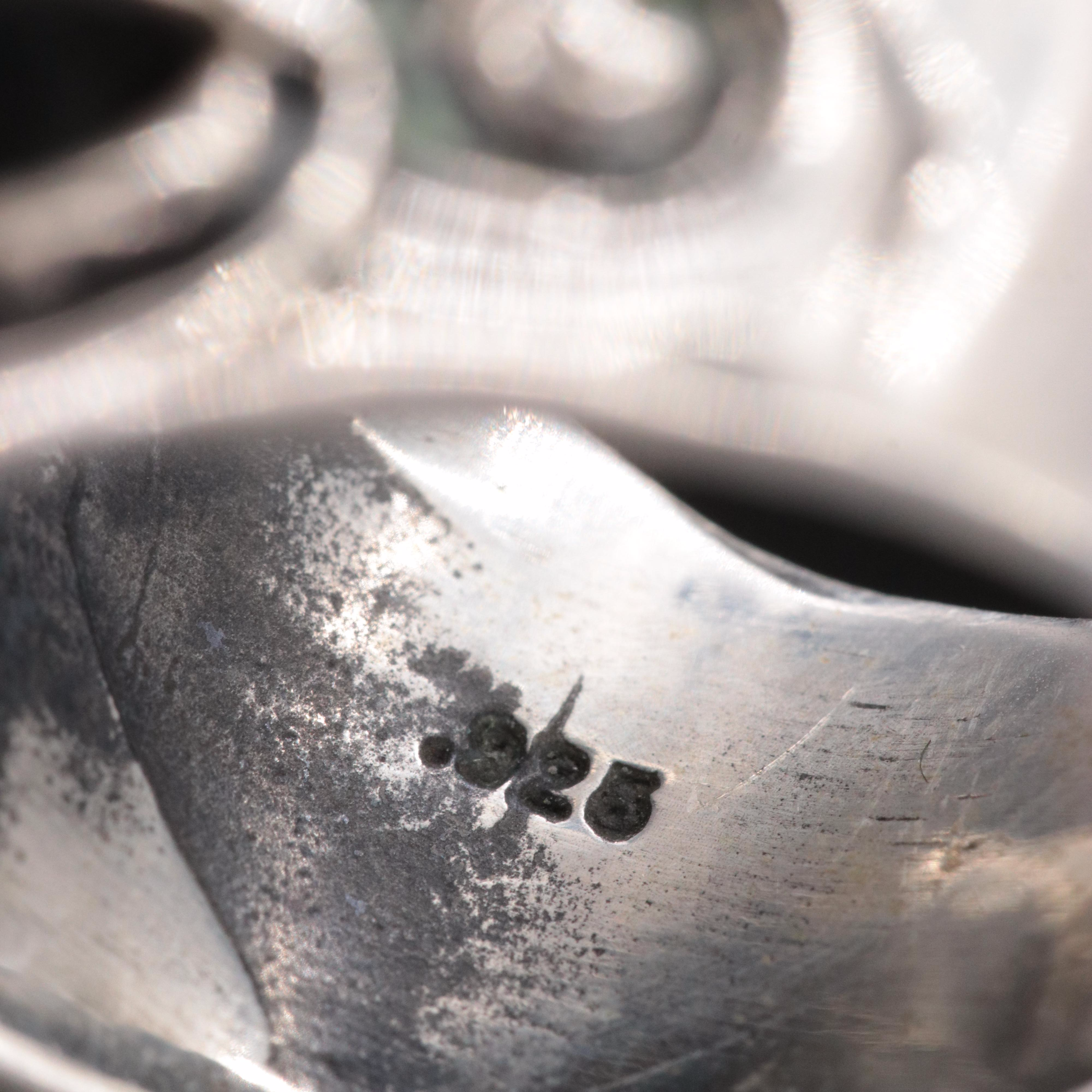 Sterling Guardian Lion Head Ring