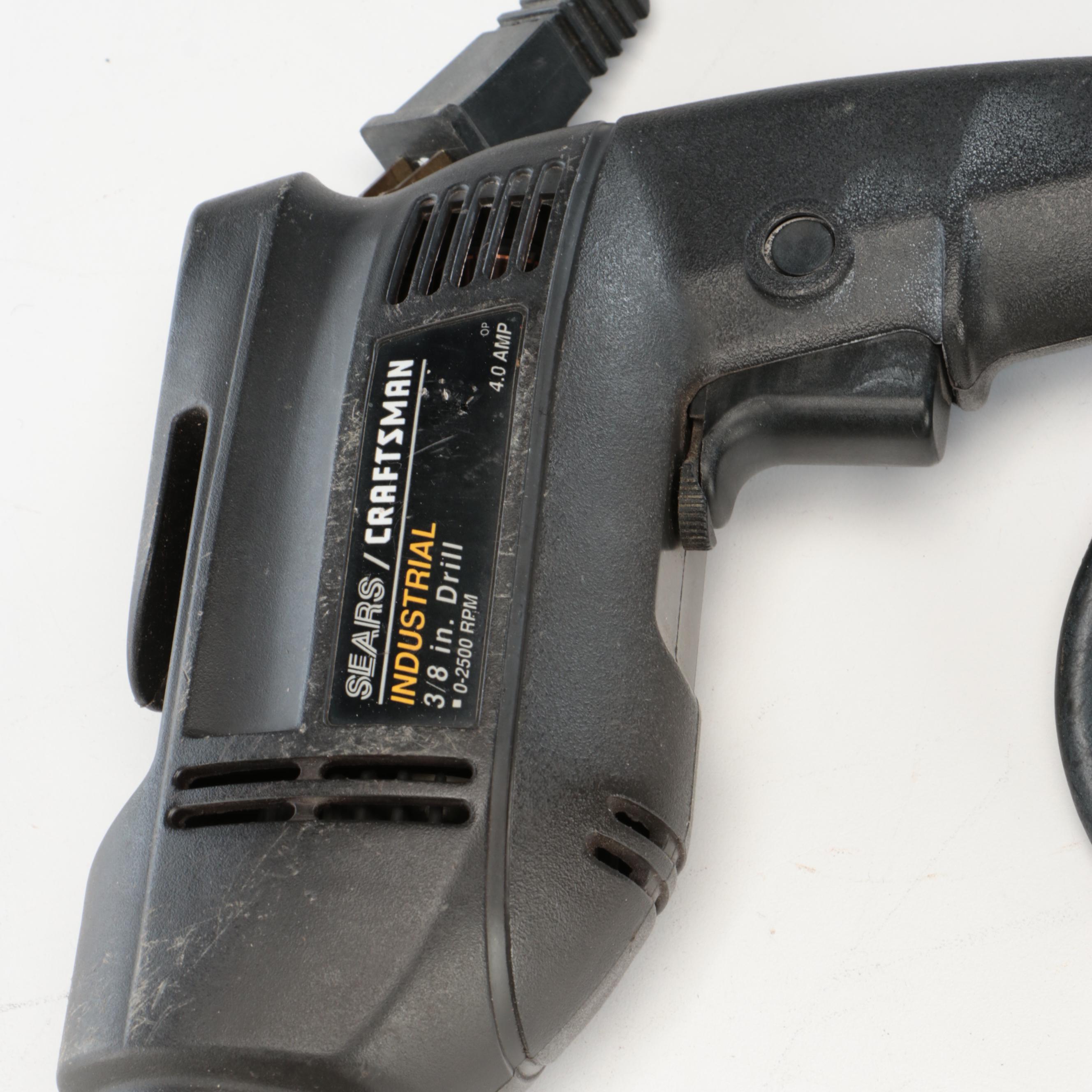 Craftsman Corded Drills and Scroller Saw