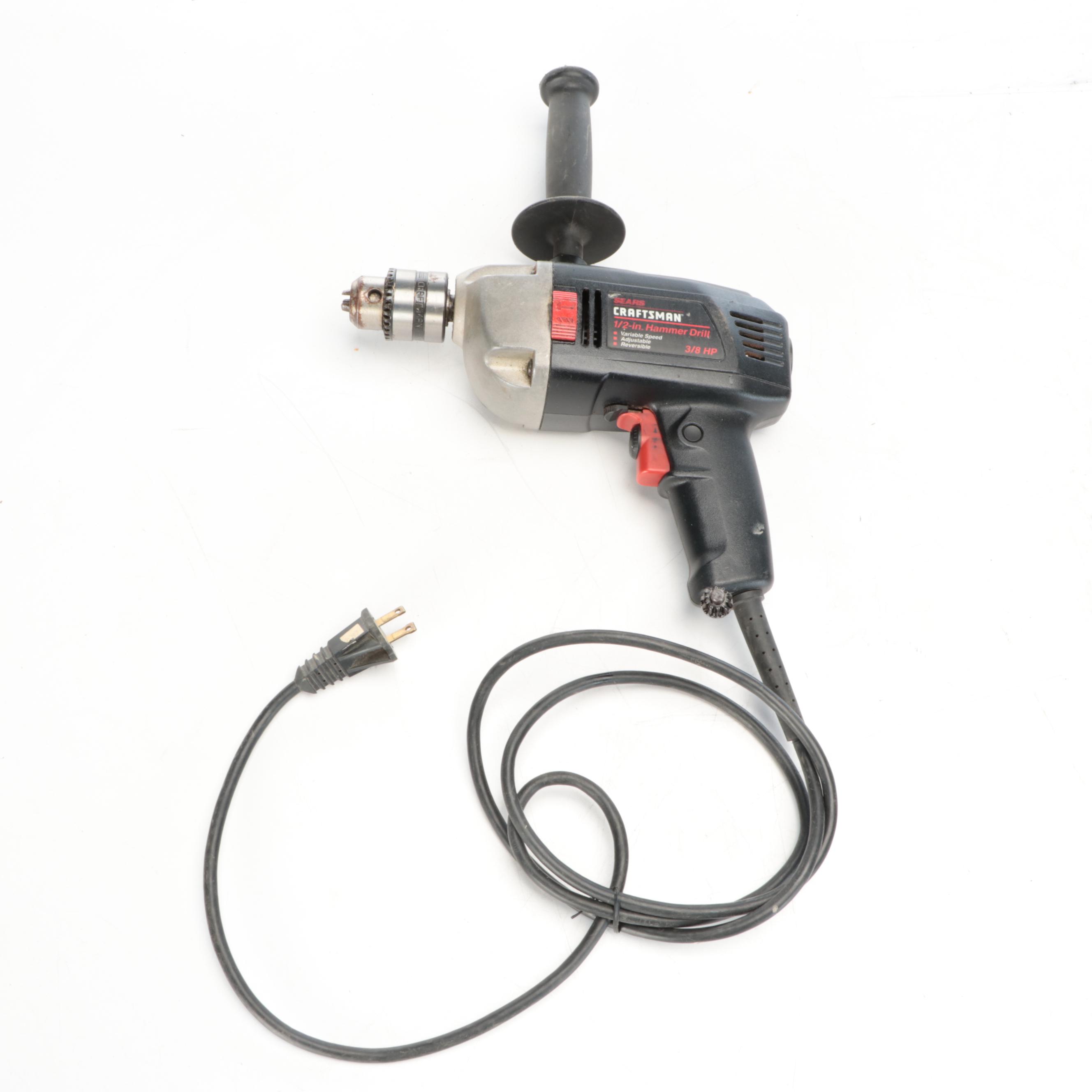 Craftsman Corded Drills and Scroller Saw