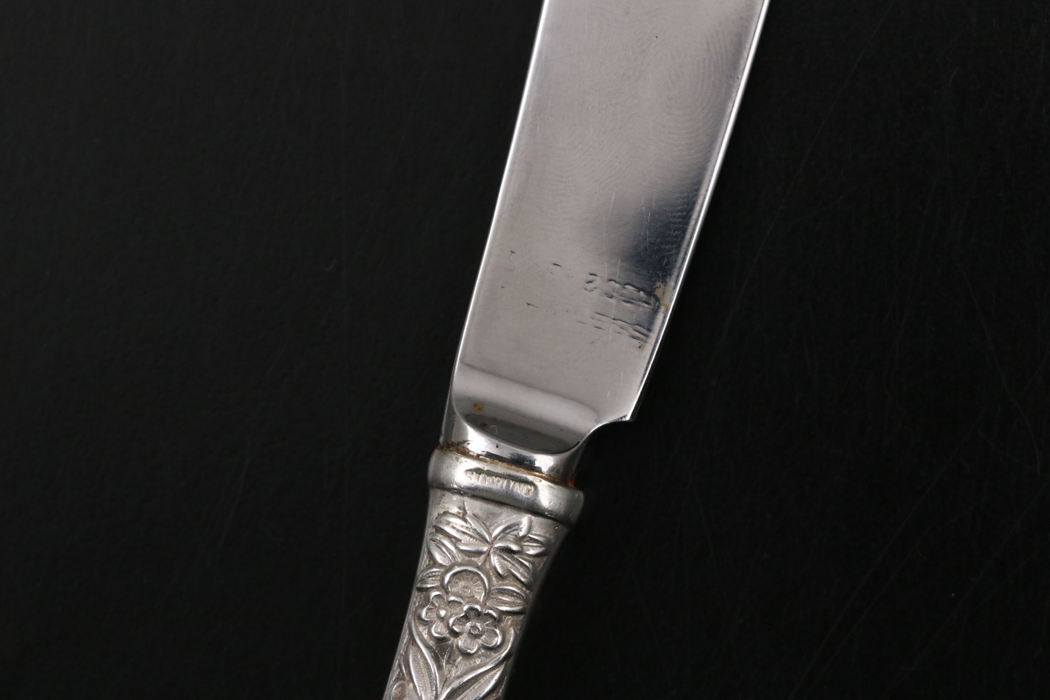 S. Kirk & Son "Repousse" with Gorham and Other Sterling Silver Flatware