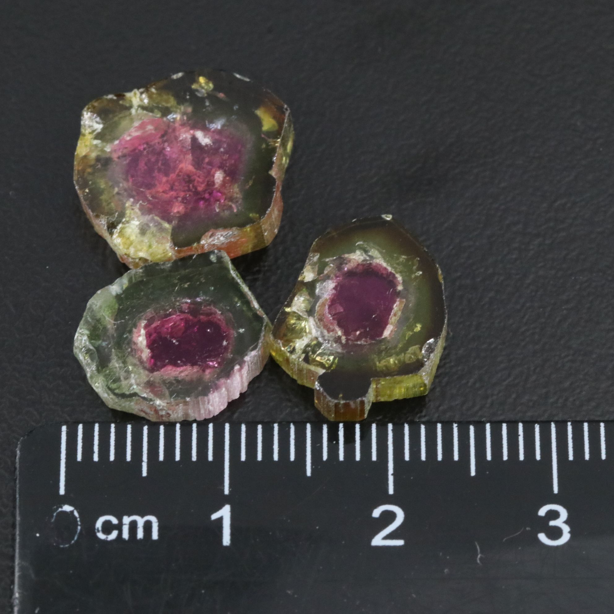 Loose 14.27 CTW Watermelon Tourmalines