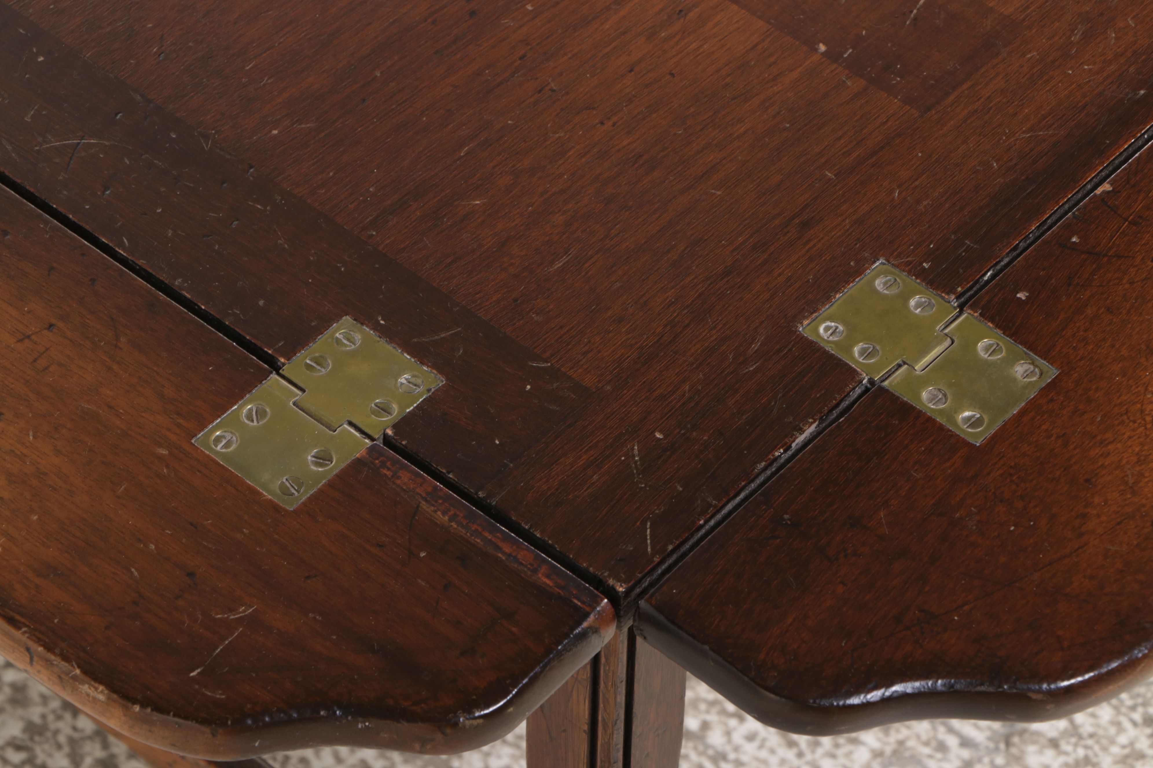 Butler Tray Inspired Mahogany Drop Leaf Coffee Table