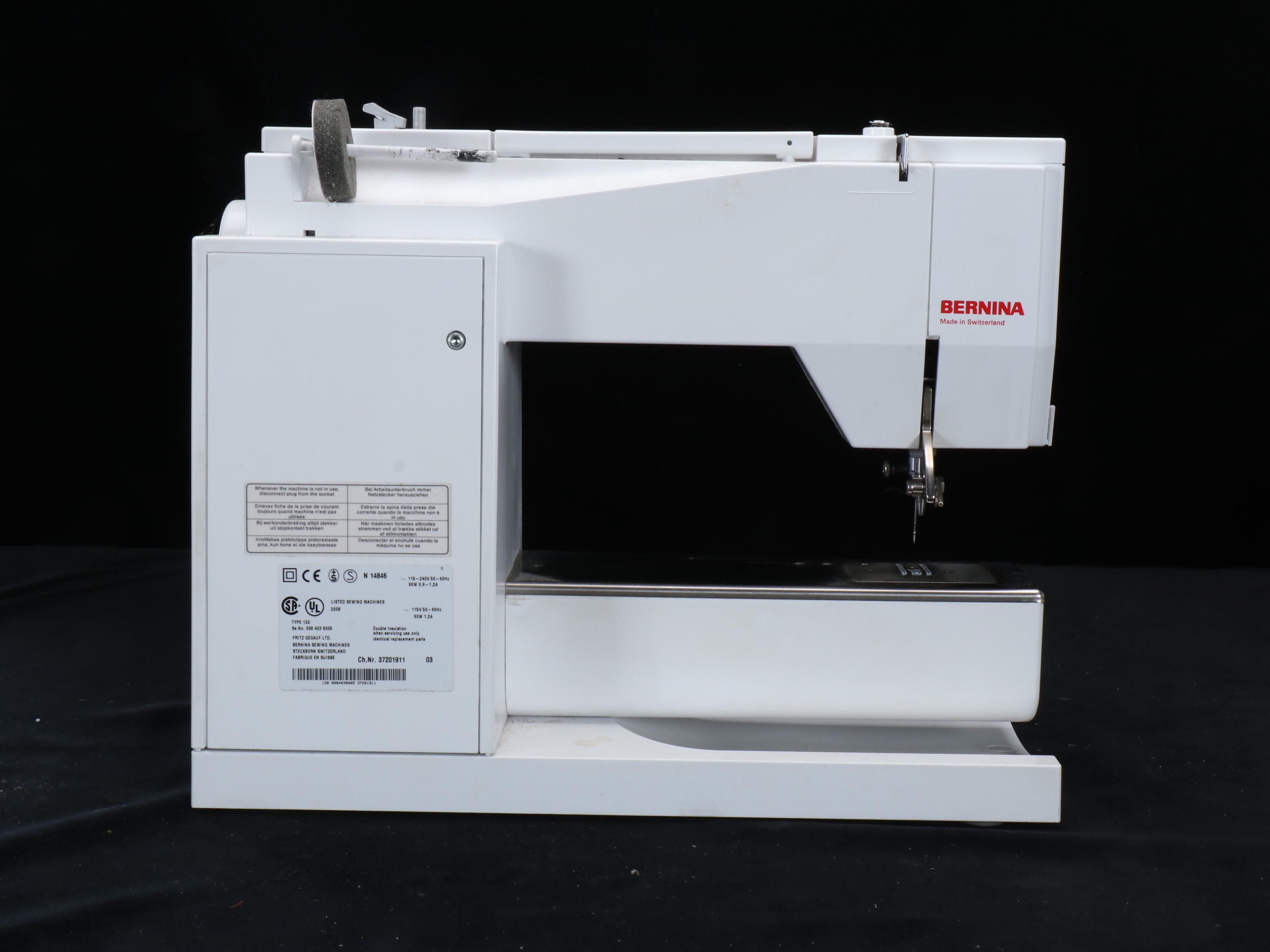 Bernina Activa 130 Computerized Sewing Machine with Case and Cover