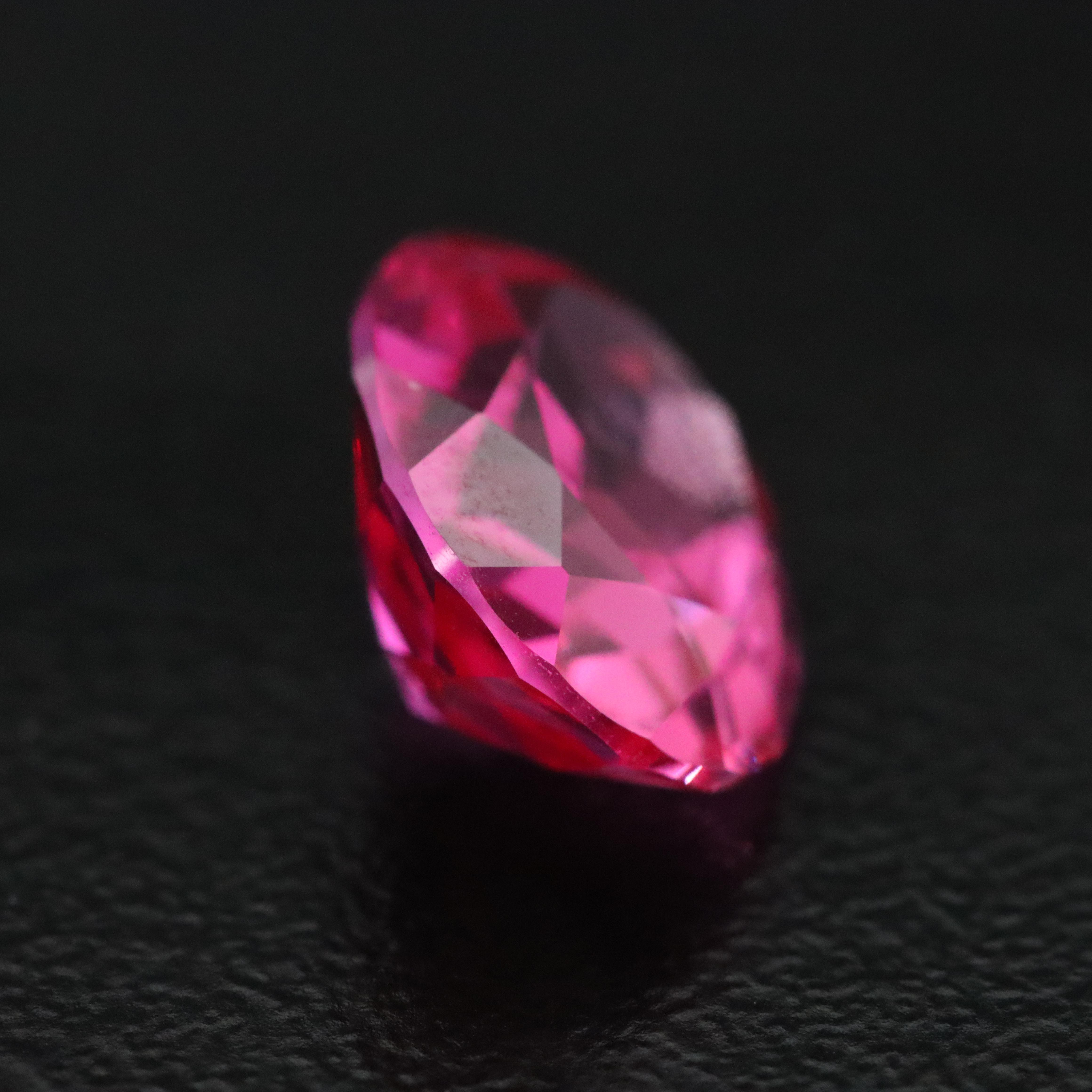 Loose 4.51 CT Lab Grown Ruby