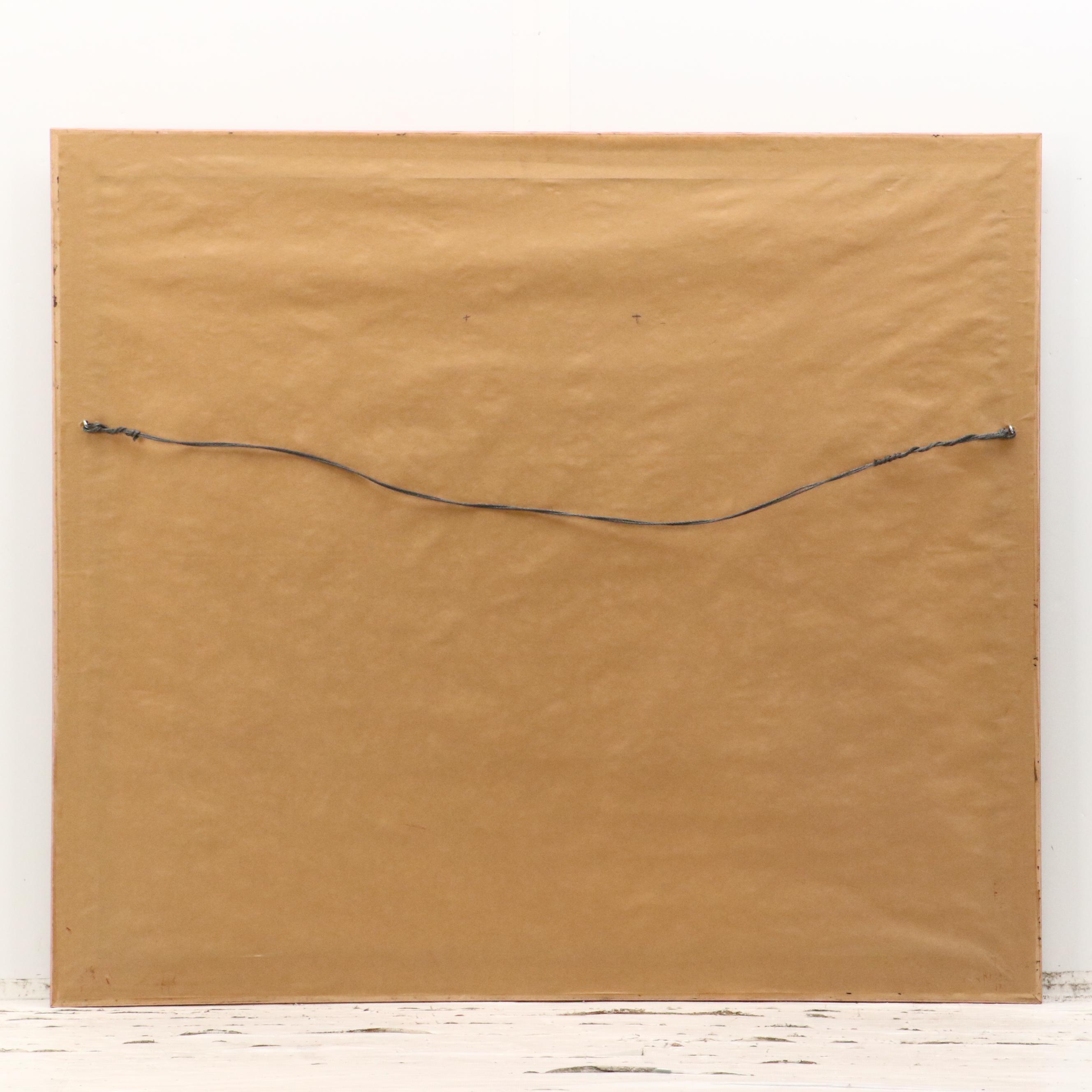 Thai School Pigment on Rice Paper Temple Rubbings