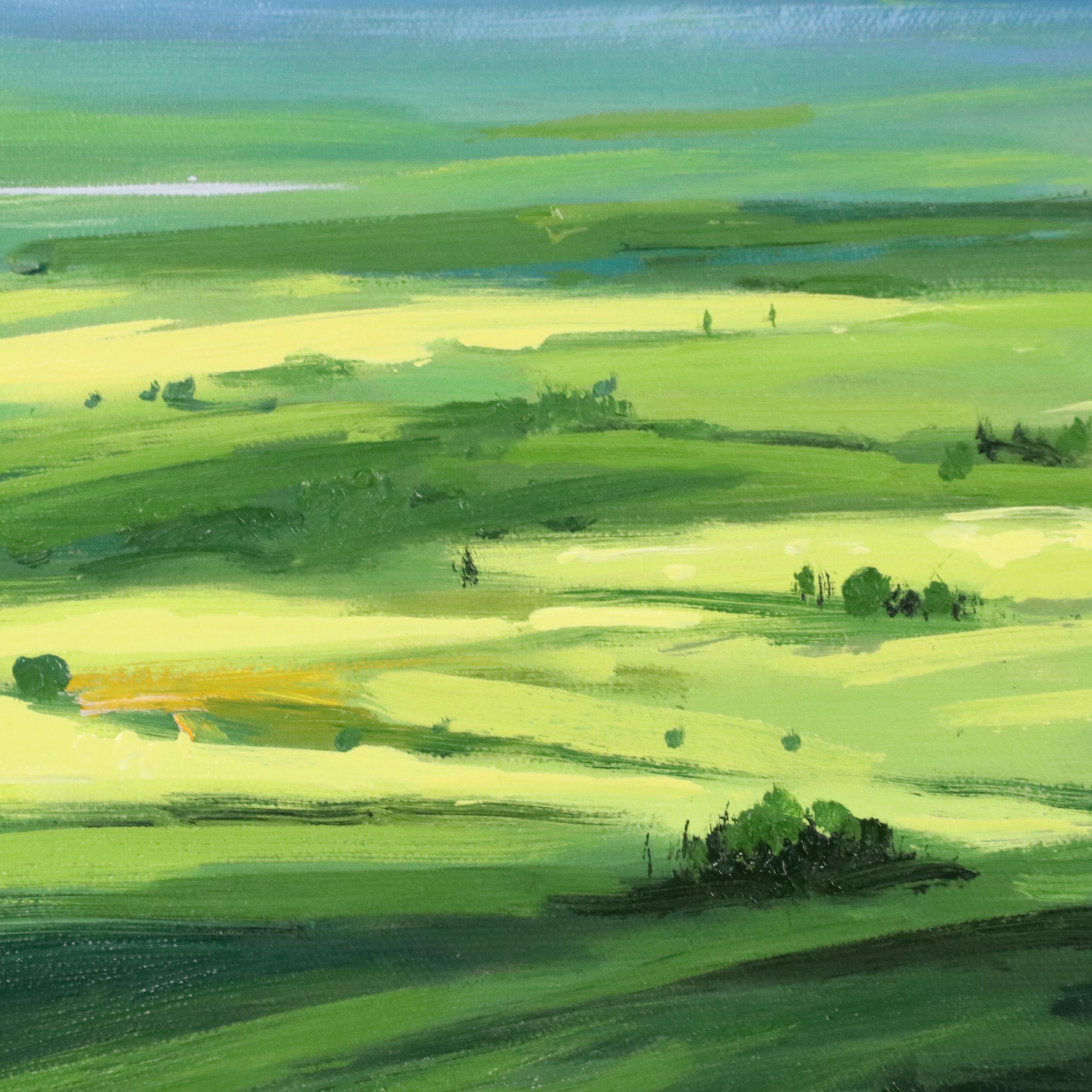 Sasha Landscape Oil Painting, 21st Century