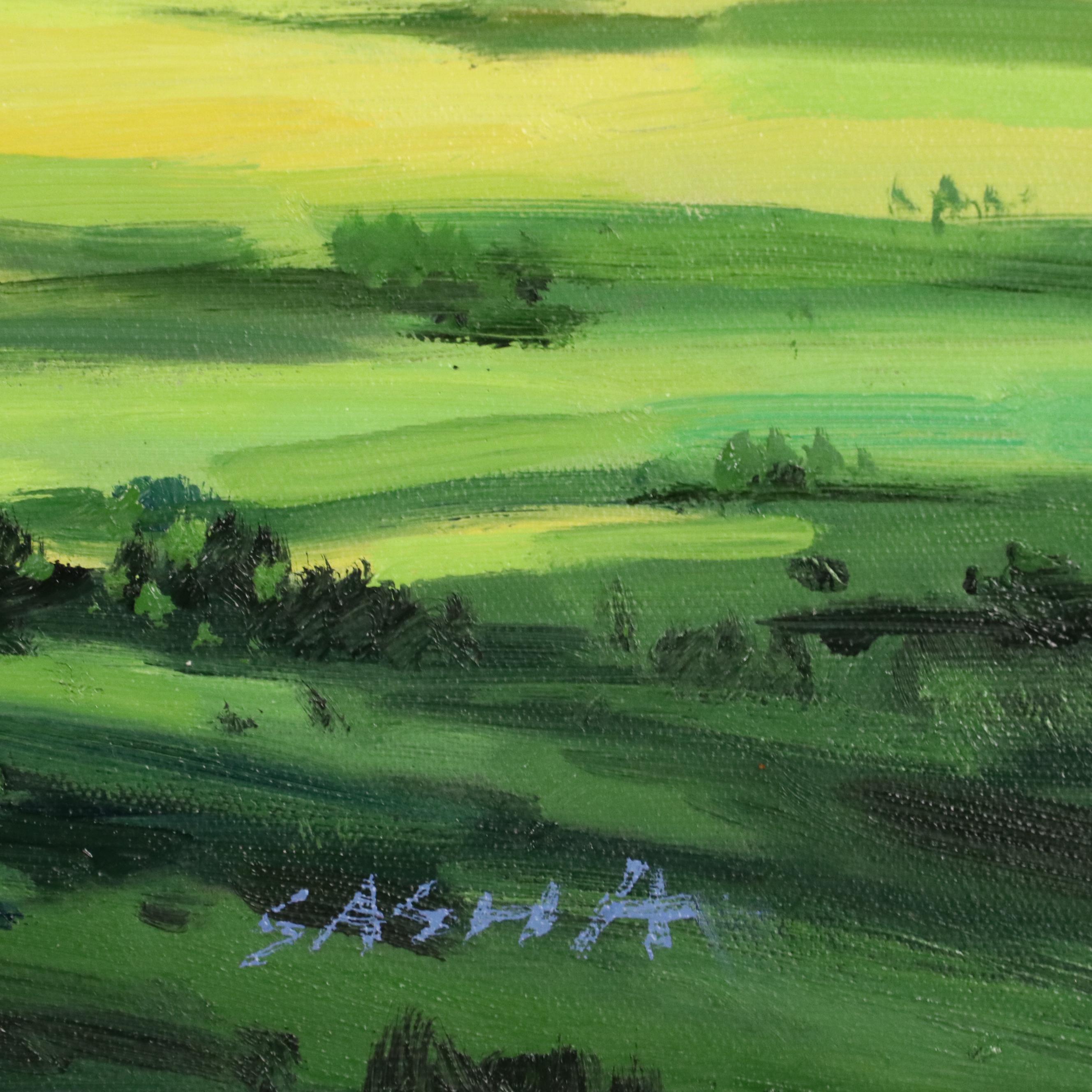 Sasha Landscape Oil Painting, 21st Century