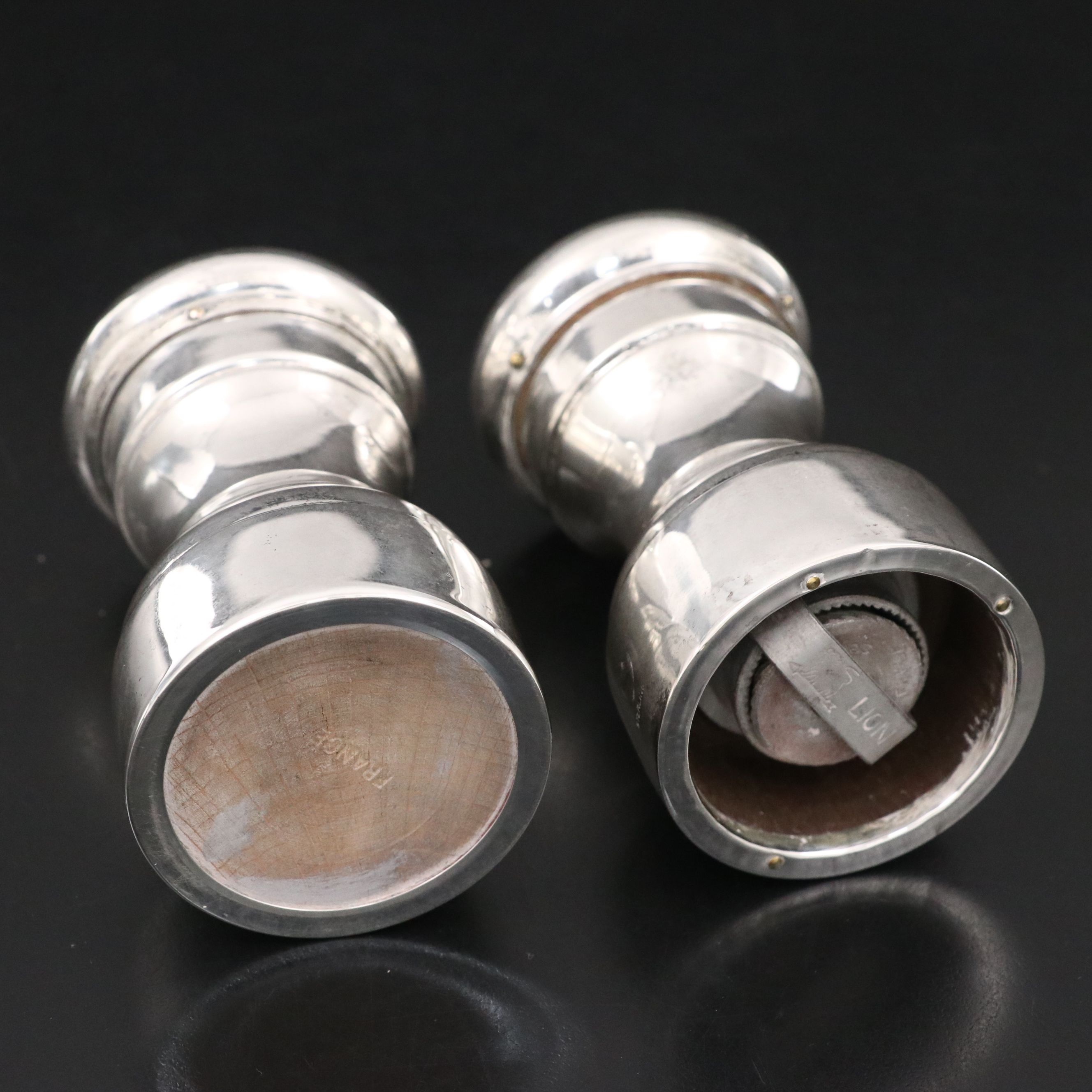 Prill Silver Co. Salt Shaker and Pepper Mill