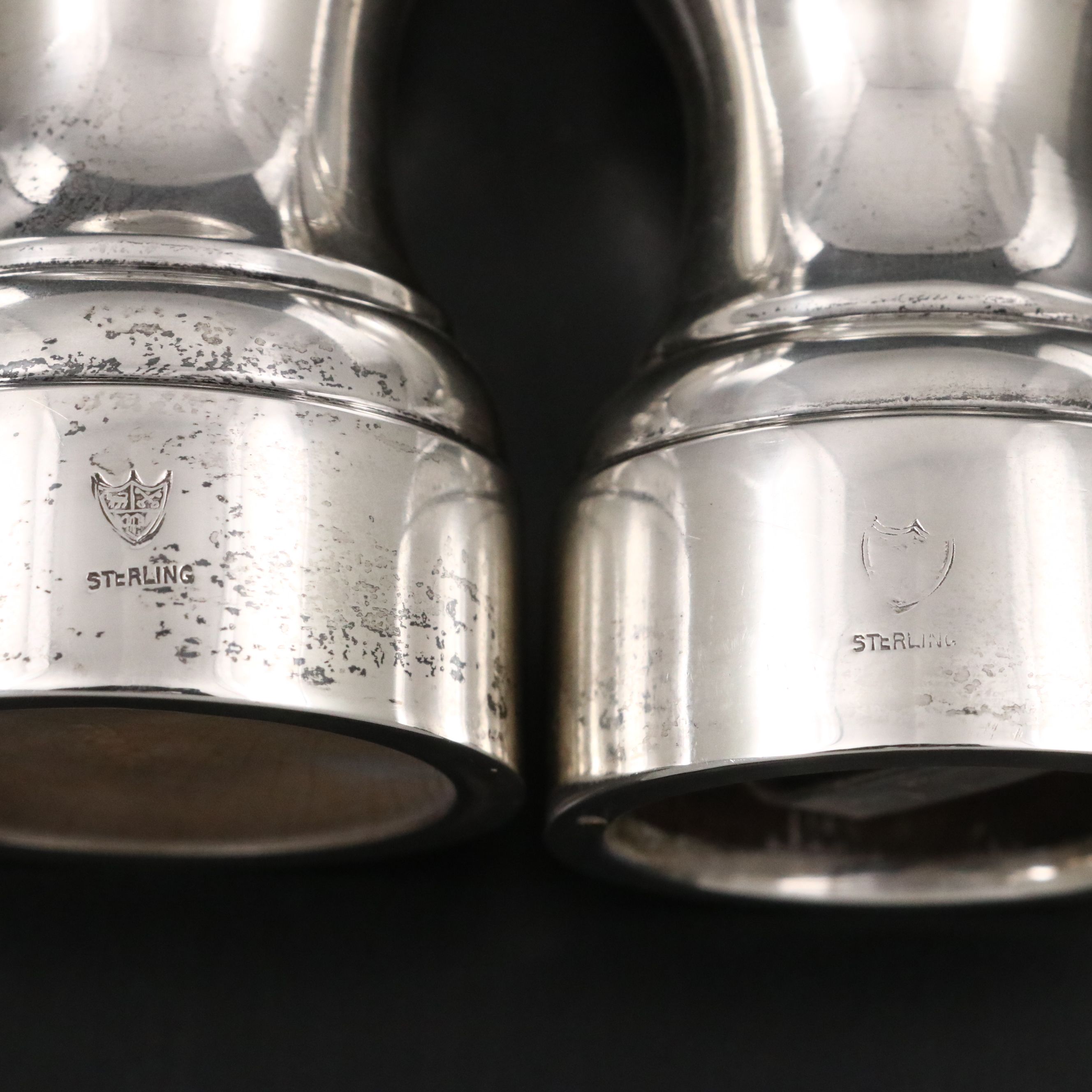 Prill Silver Co. Salt Shaker and Pepper Mill
