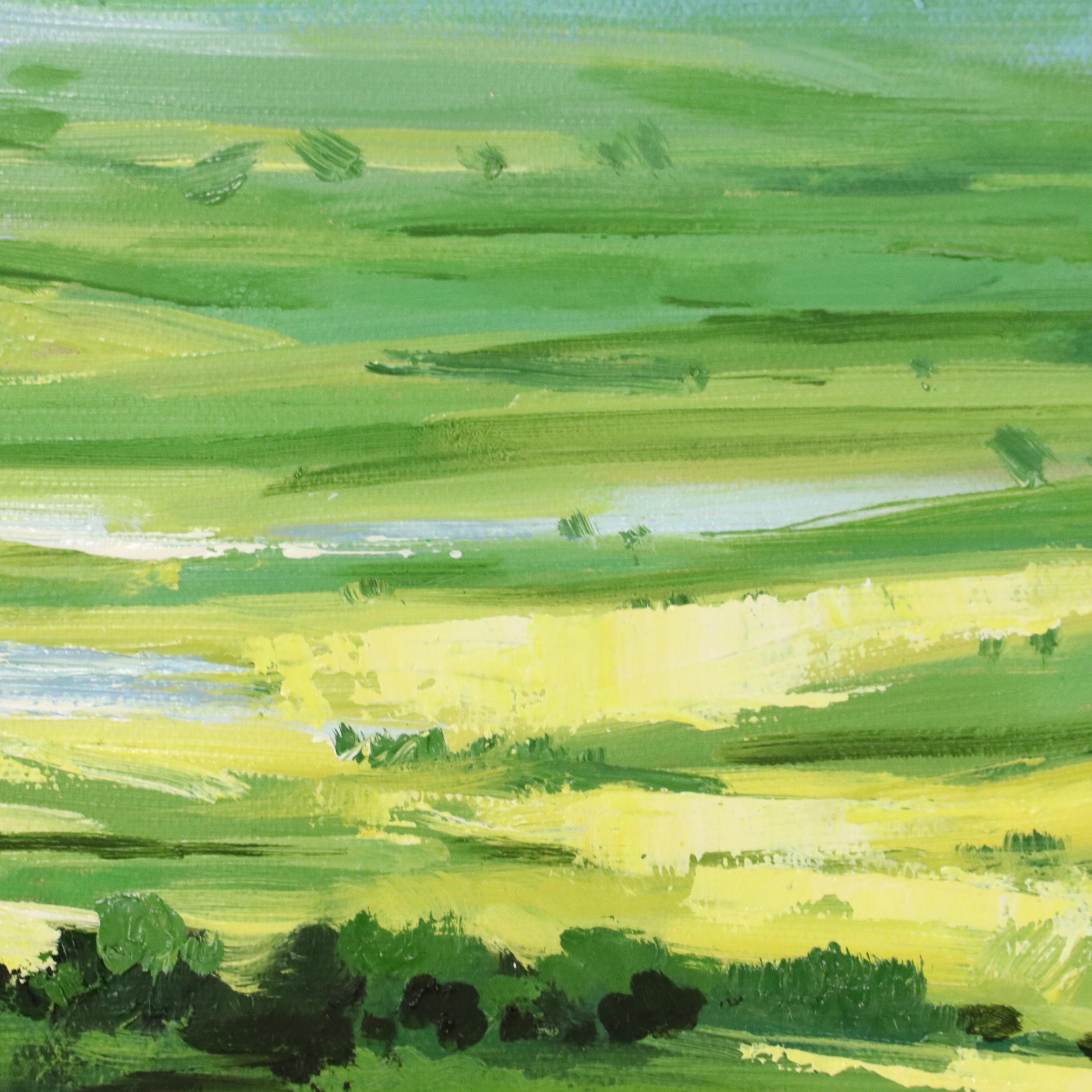 Sasha Landscape Oil Painting, 21st Century