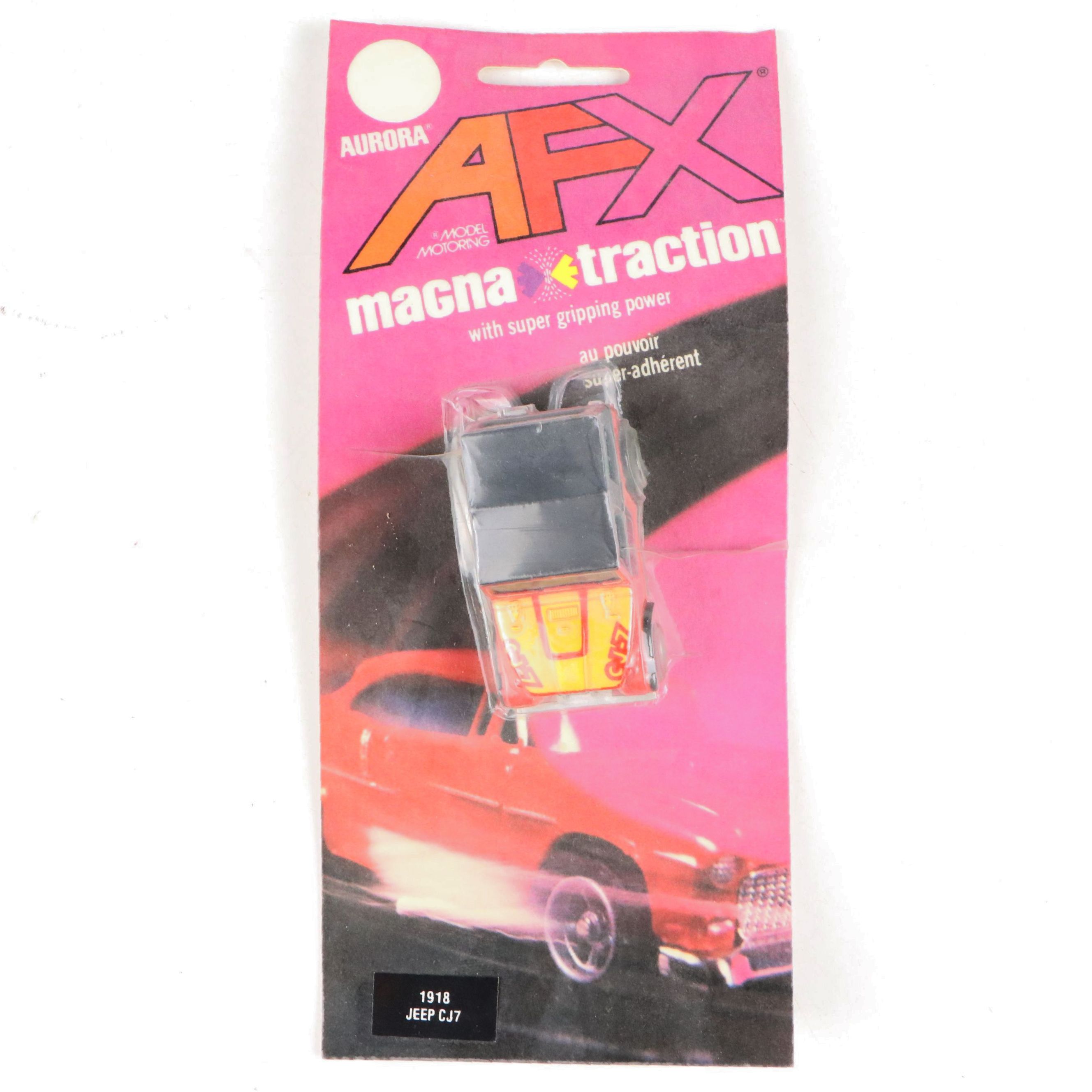 Aurora "Jeep CJ-7" AFX Magna Traction HO Scale Slot Car
