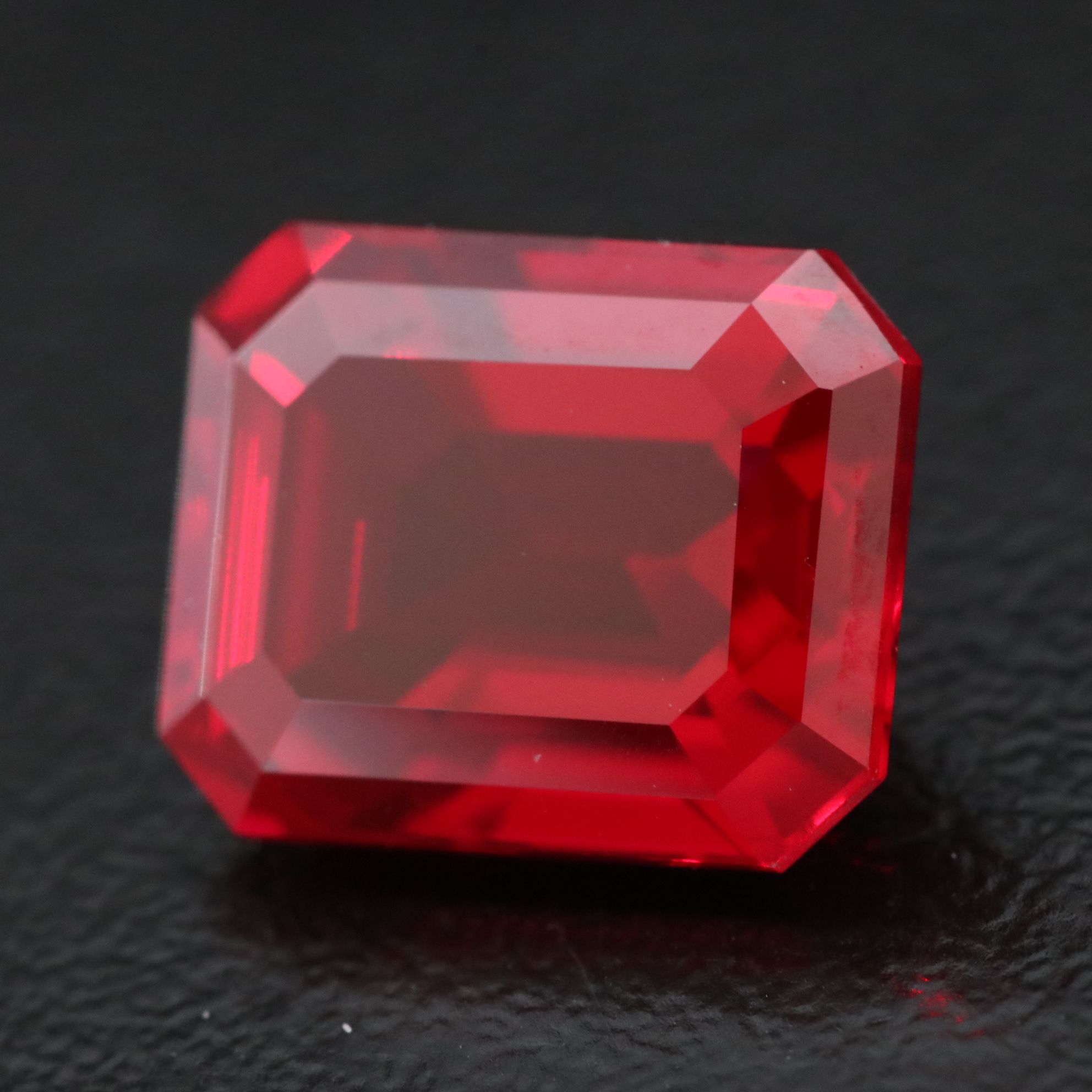 Loose 6.65 CT Lab Grown Ruby