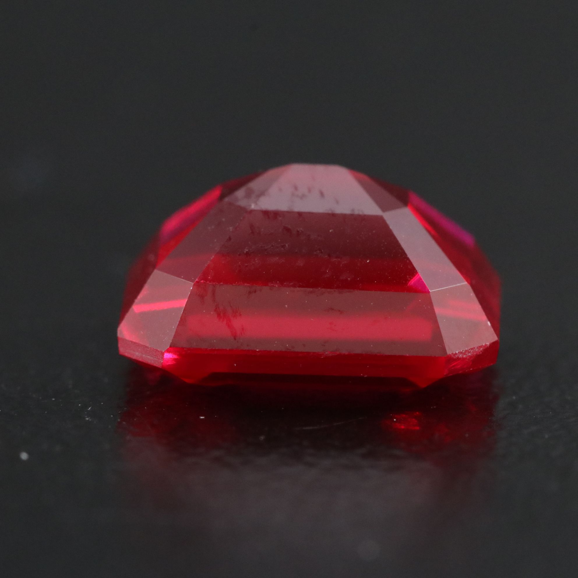 Loose 6.65 CT Lab Grown Ruby