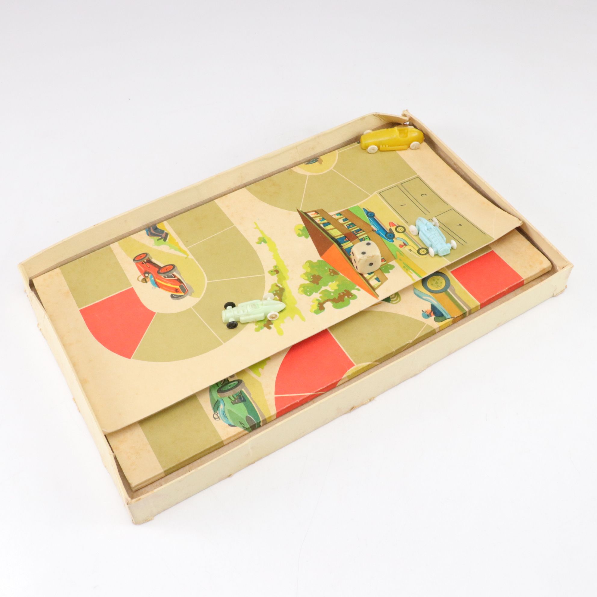 UFO Signal with German, French, Portuguese & Other Board Games, Mid-Late 20th C.