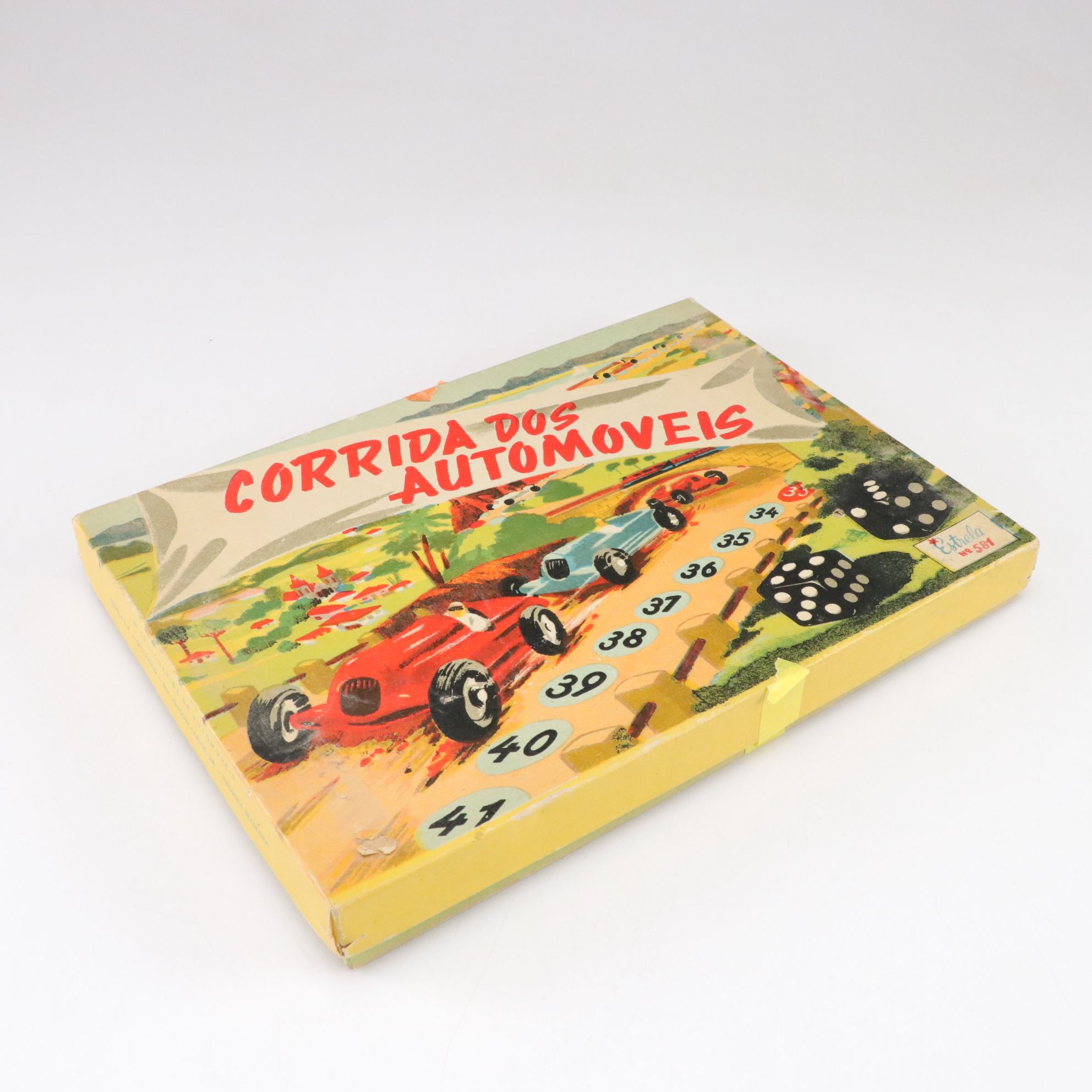 UFO Signal with German, French, Portuguese & Other Board Games, Mid-Late 20th C.