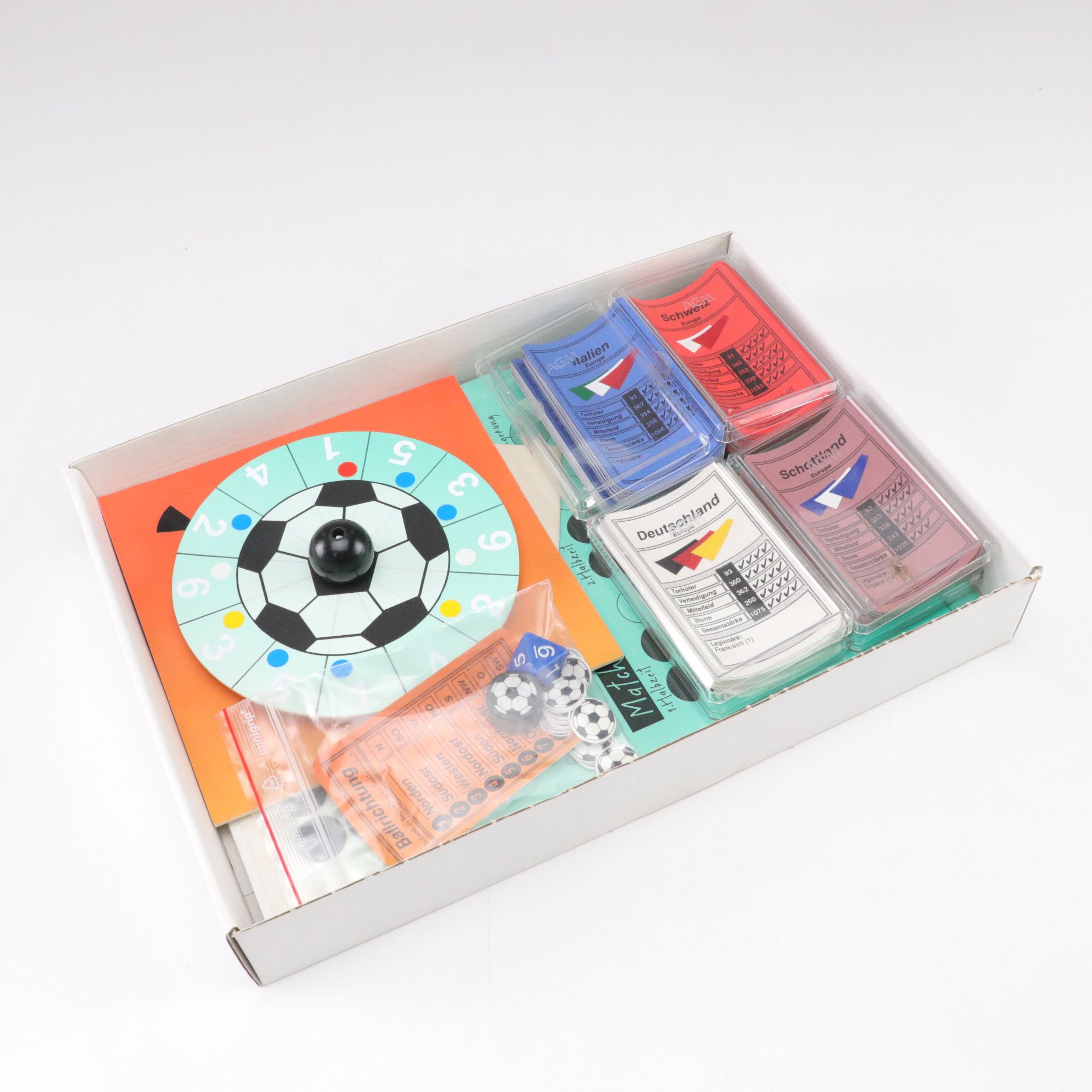 UFO Signal with German, French, Portuguese & Other Board Games, Mid-Late 20th C.