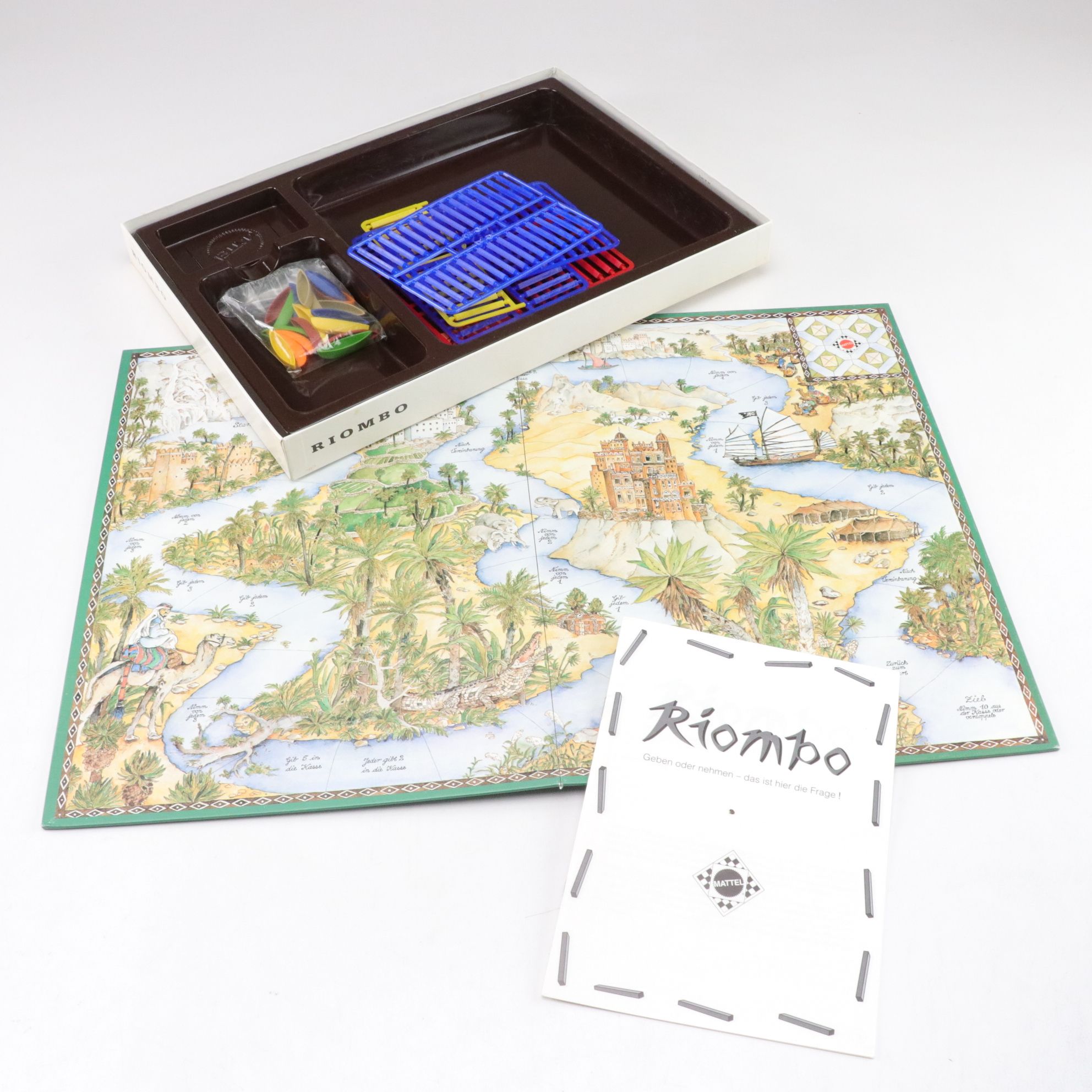 UFO Signal with German, French, Portuguese & Other Board Games, Mid-Late 20th C.