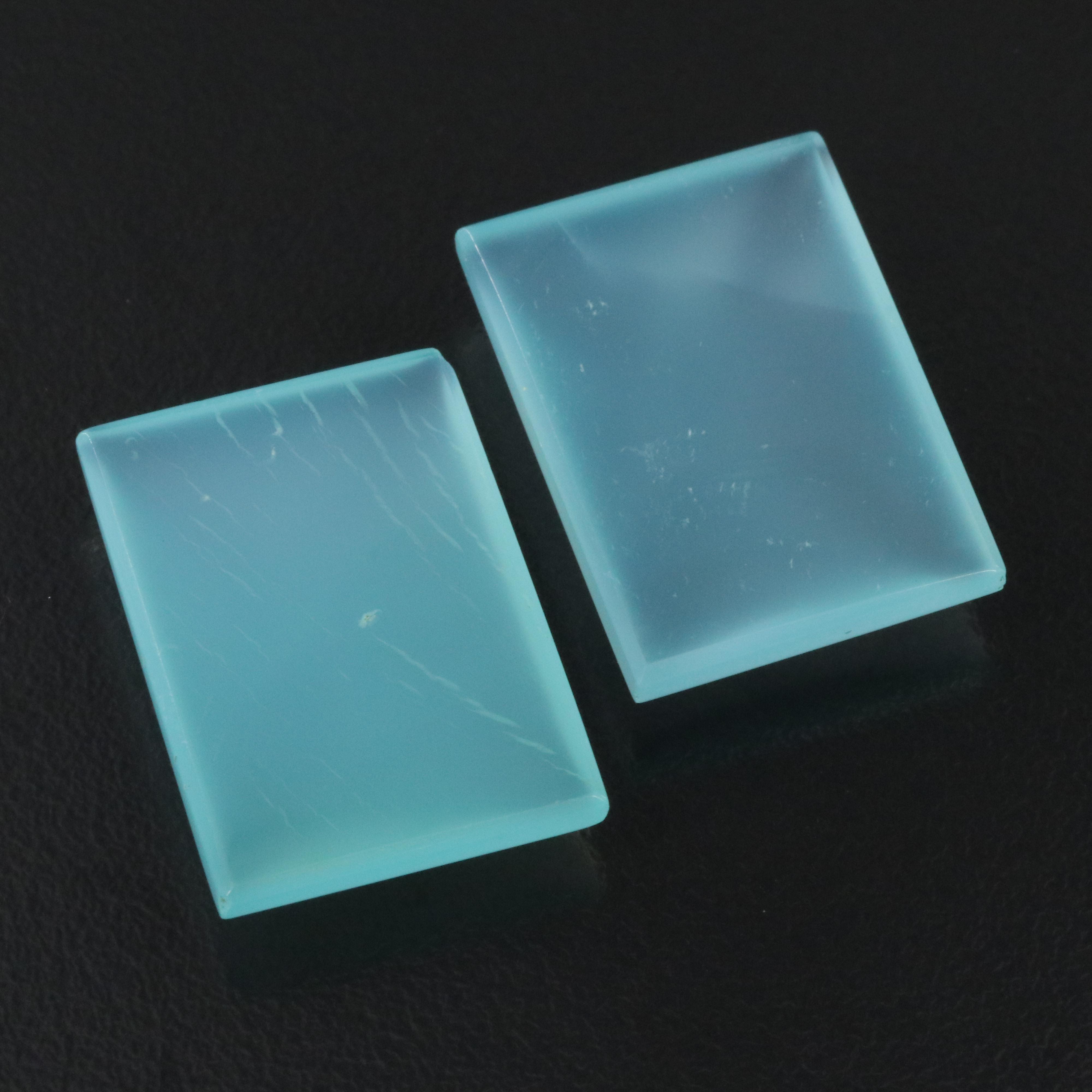 Loose 52.42 Chalcedony Cabochons