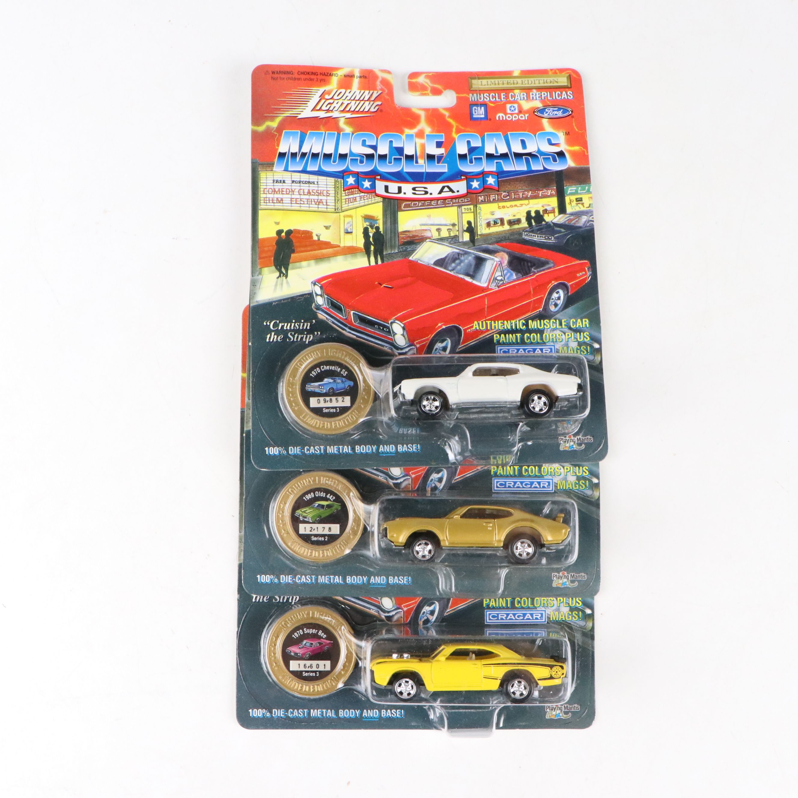 Johnny Lightning "1970 Chevelle SS" and More Muscle Cars USA Series Toy Cars