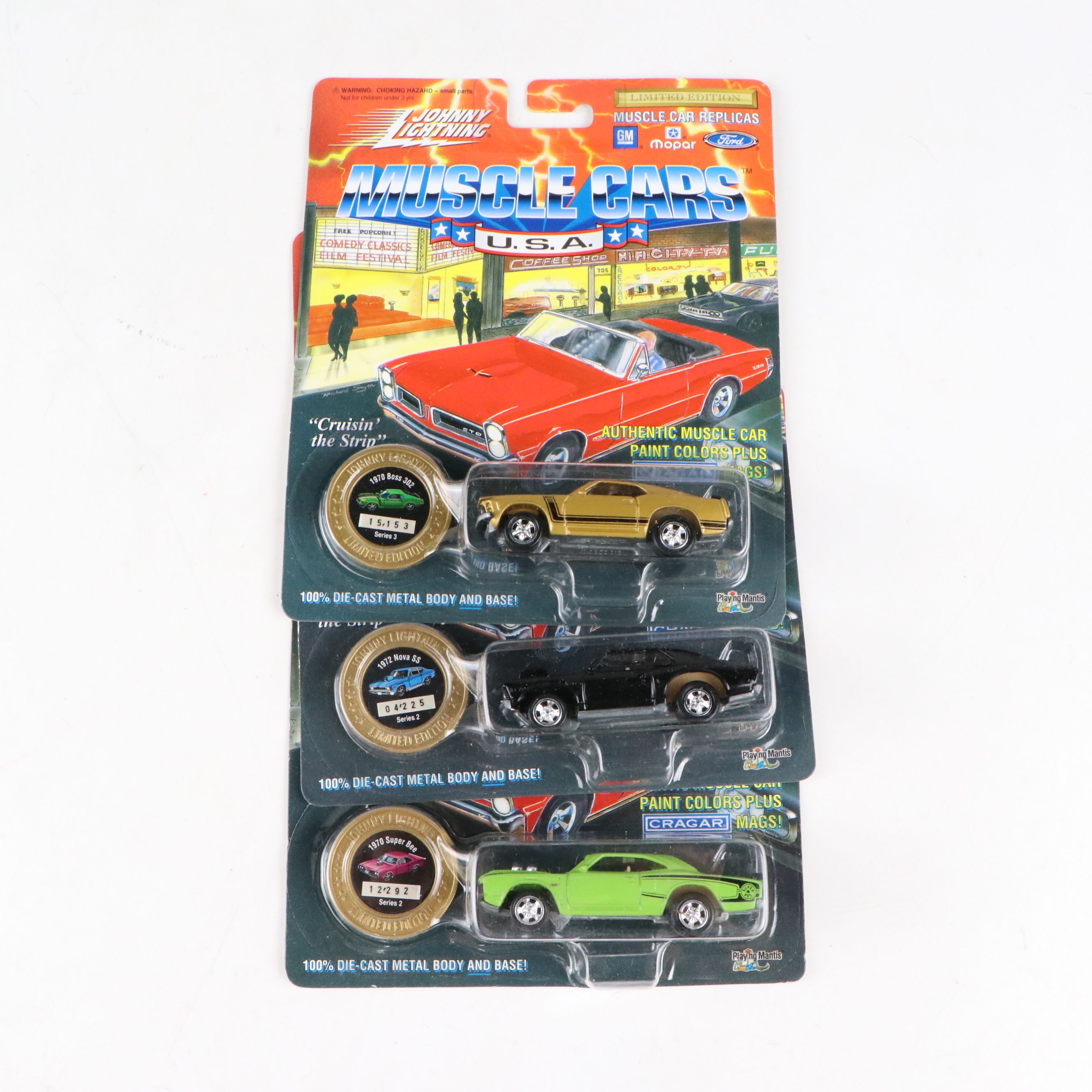 Johnny Lightning "1970 Chevelle SS" and More Muscle Cars USA Series Toy Cars