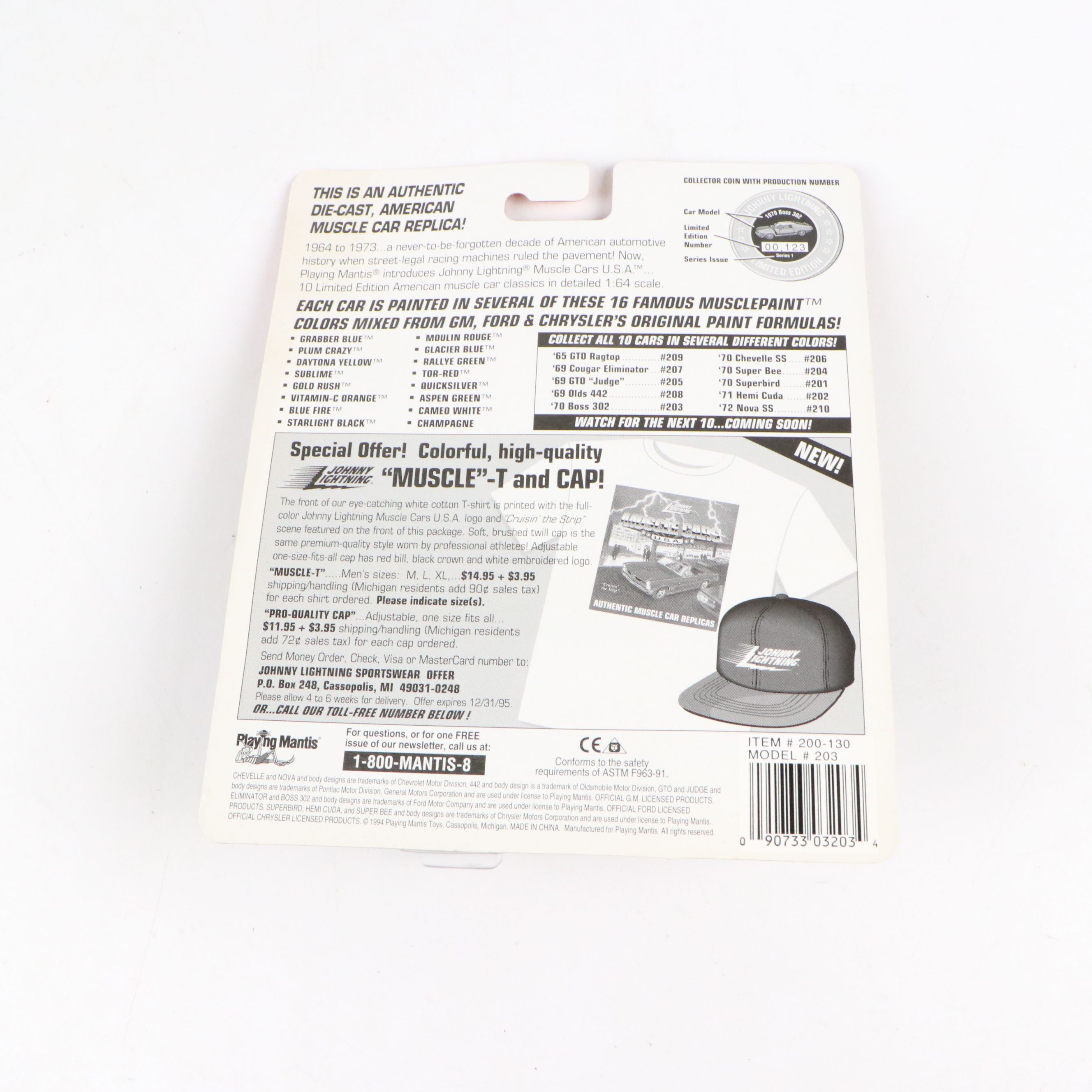 Johnny Lightning "1970 Chevelle SS" and More Muscle Cars USA Series Toy Cars