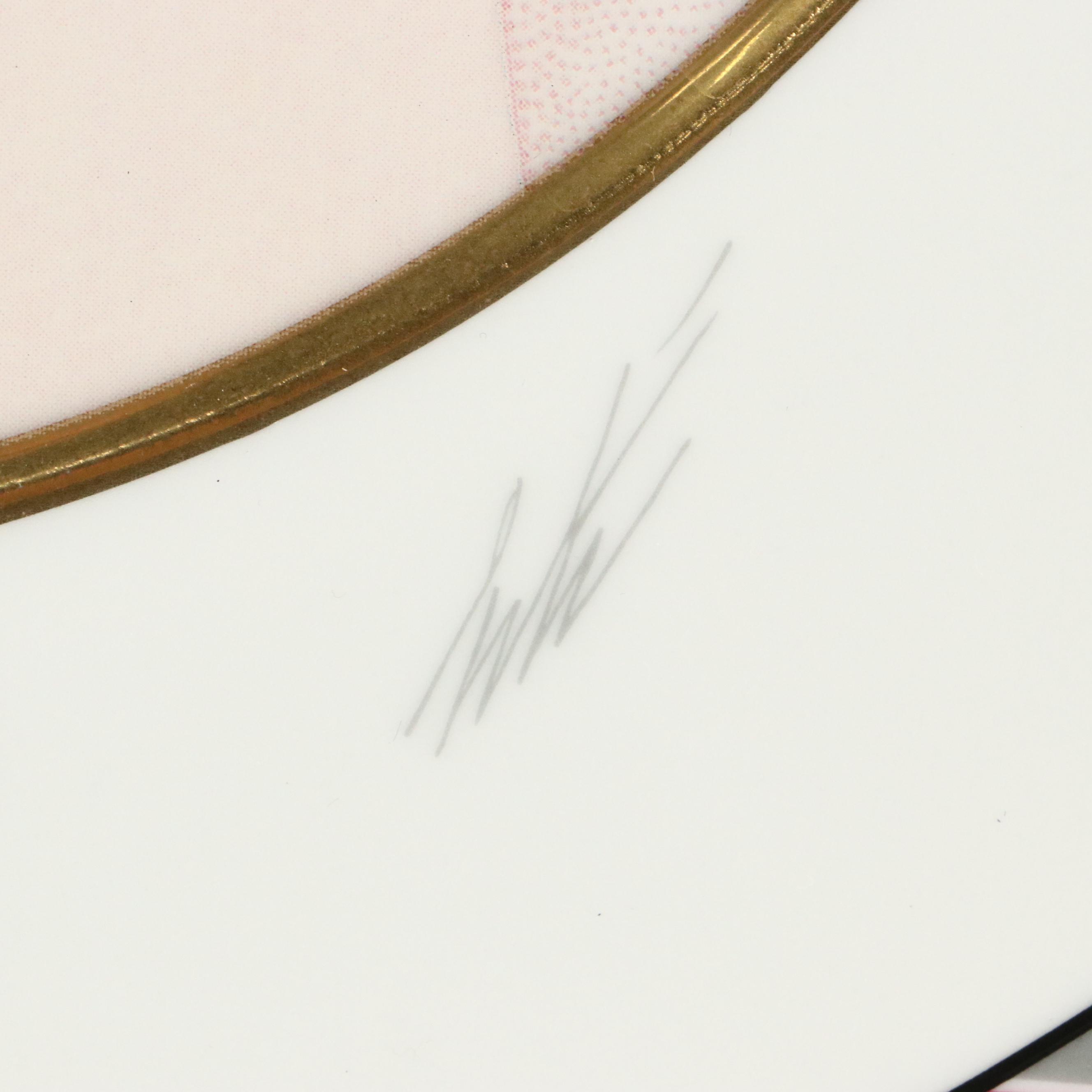 Erté for Sevenarts Limited "Carnations" and More Porcelain Collector Plates