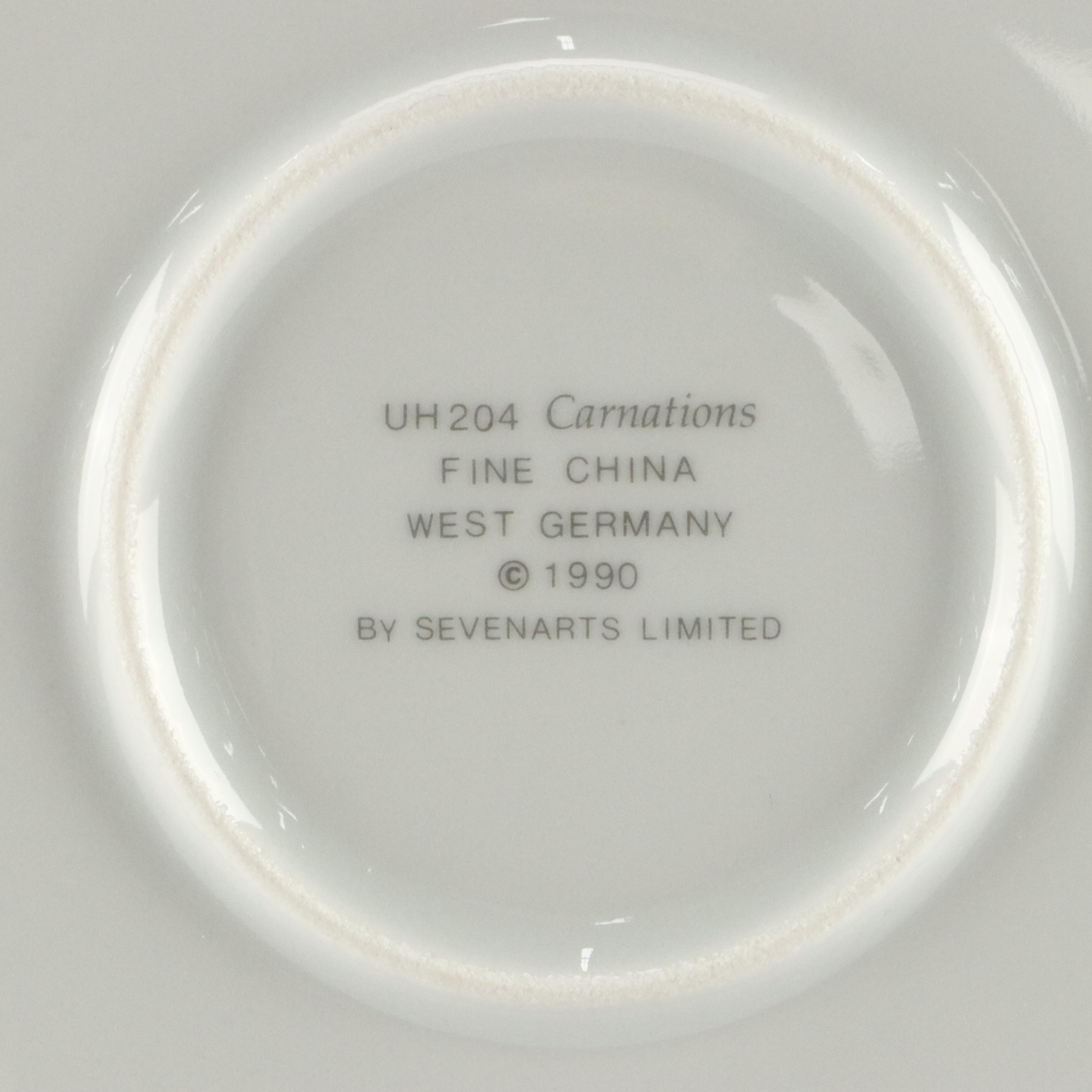 Erté for Sevenarts Limited "Carnations" and More Porcelain Collector Plates