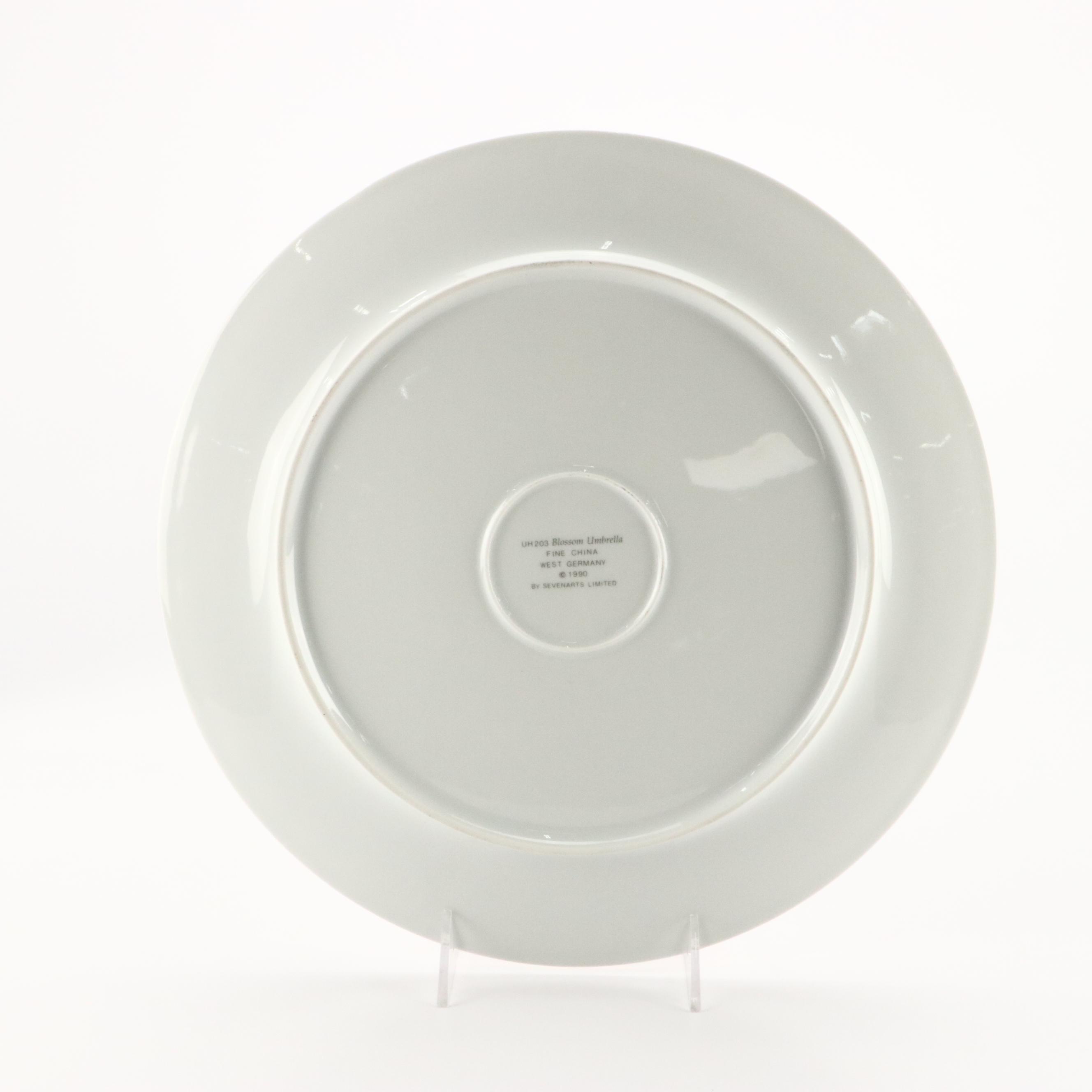 Erté for Sevenarts Limited "Carnations" and More Porcelain Collector Plates