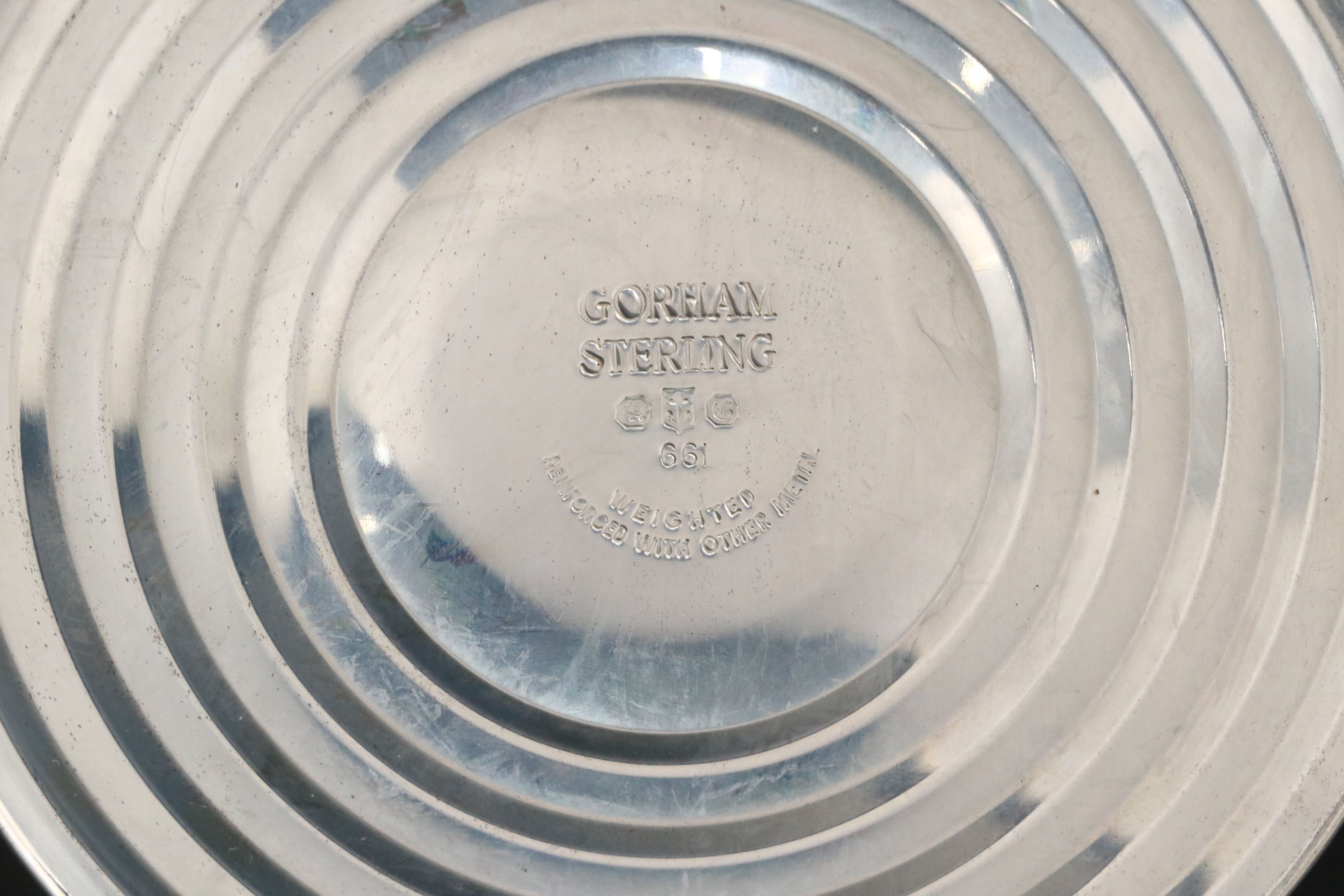 Gorham Sterling Candle Holders and Salt Cellars with Stieff Sterling Flatware