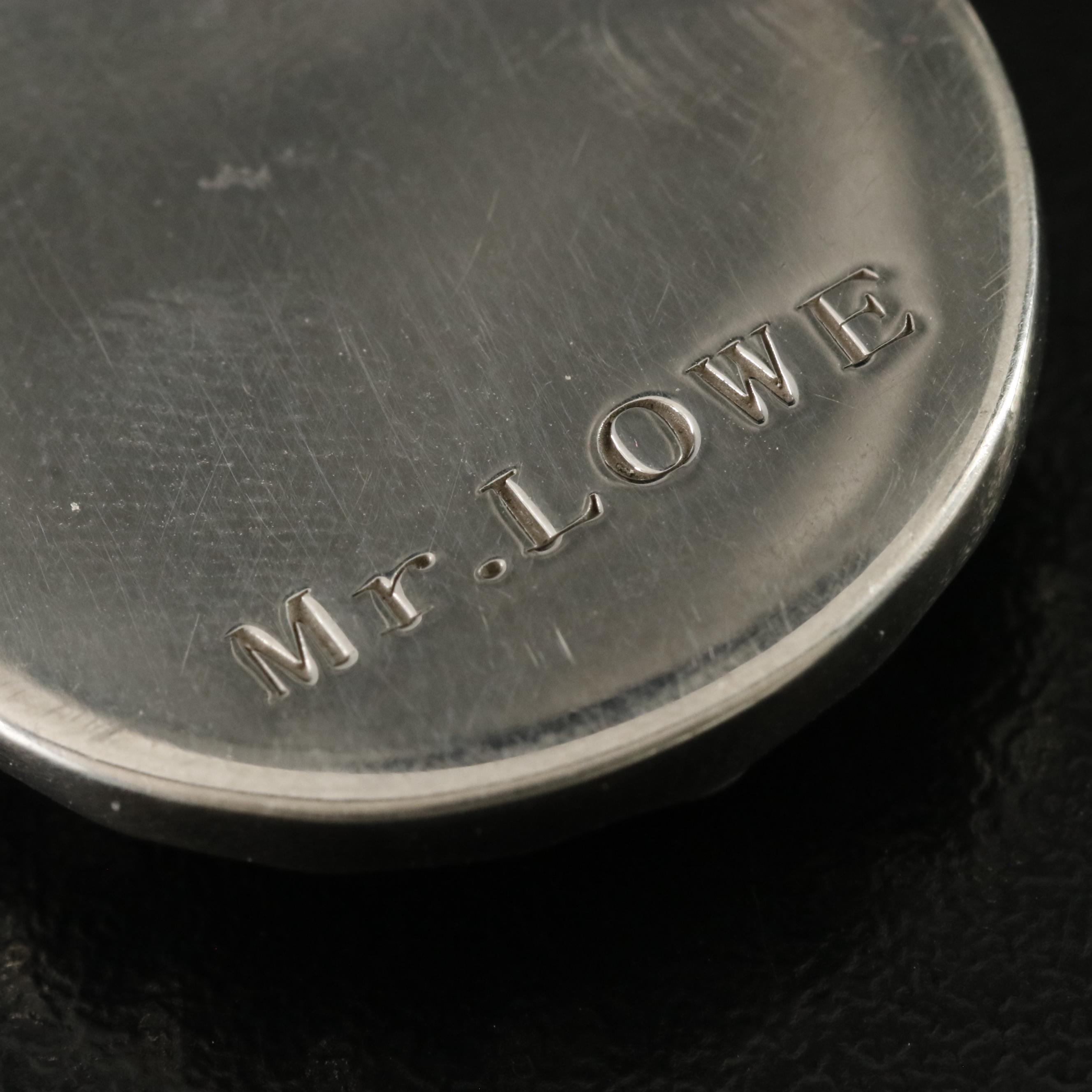 Sheryl Lowe "Mr. Lowe" Sterling Black Onyx Pendant with Diamond Accents