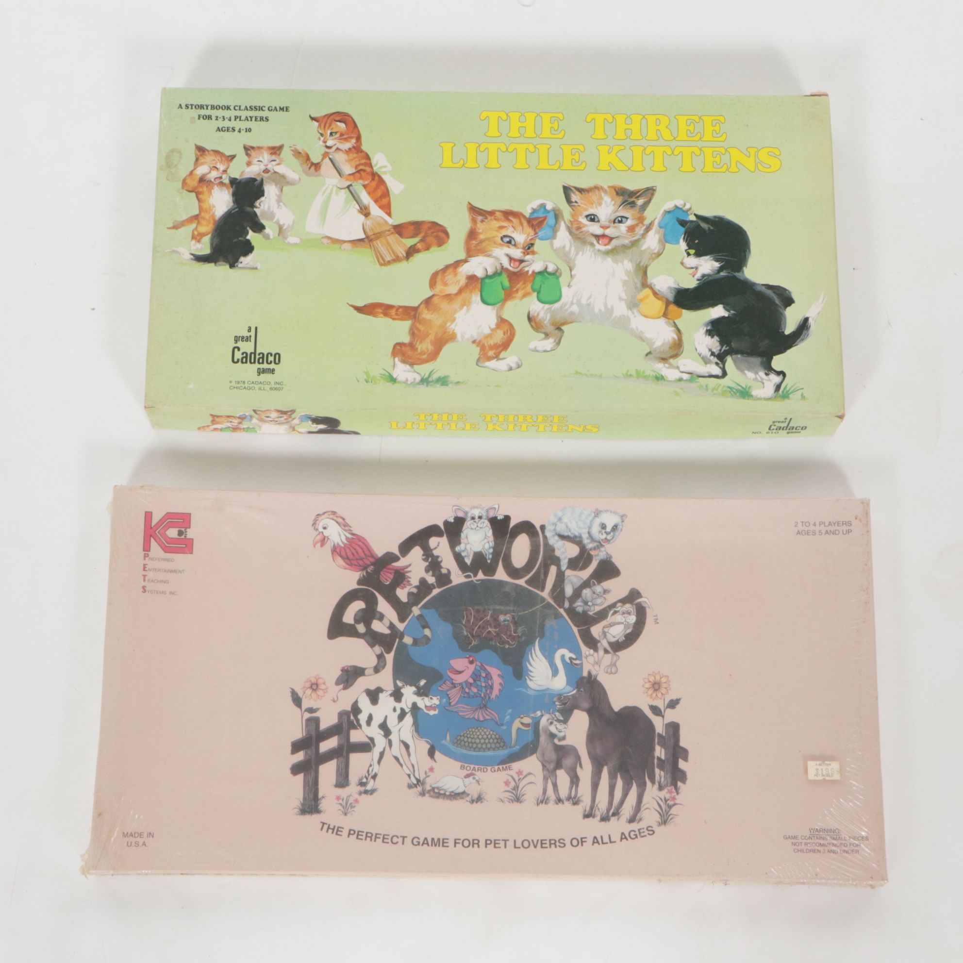 "Gone Birding", "Chicken", and More Themed Board Games, Mid to Late 20th Century