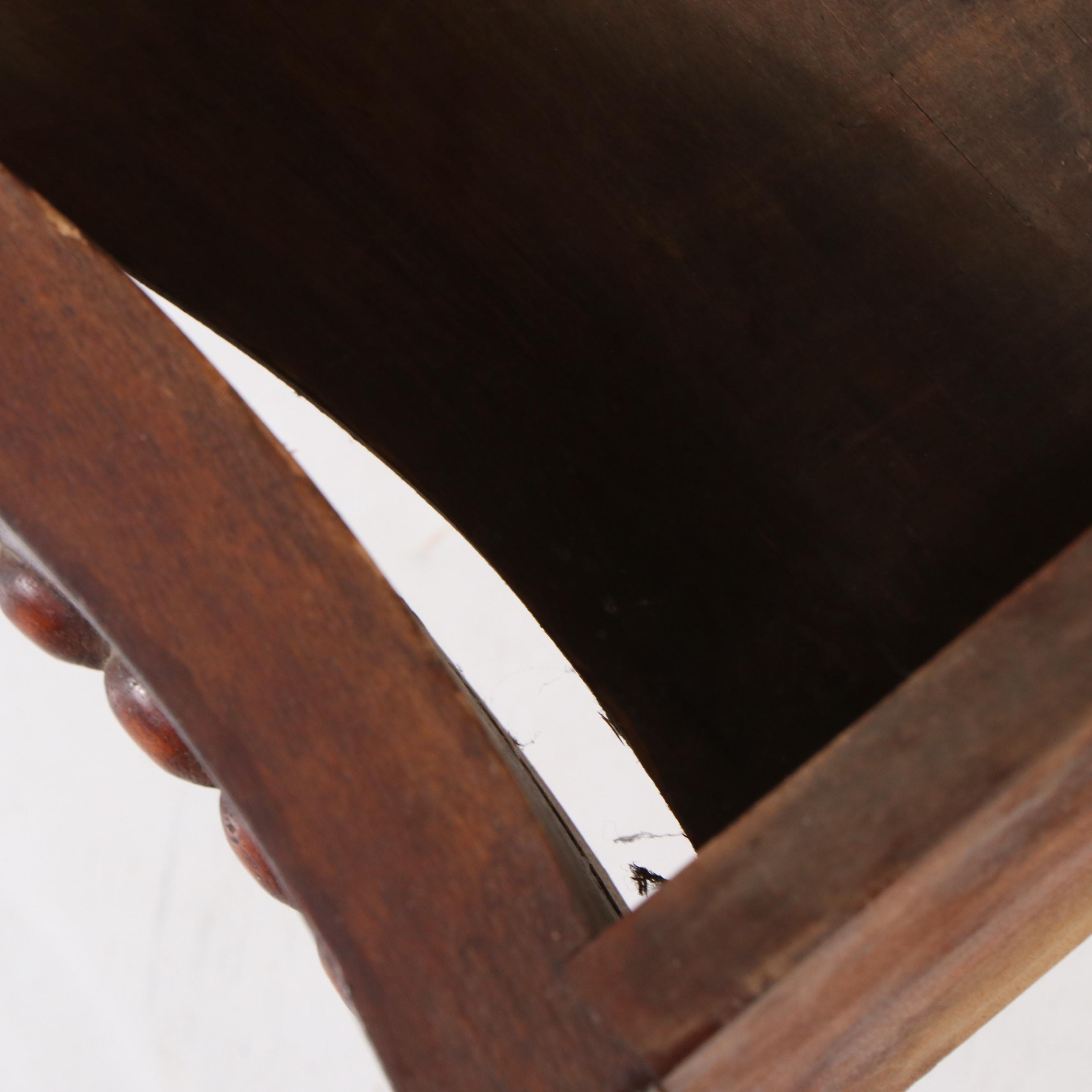 Victorian Turned Mahogany Five-Tier Stand