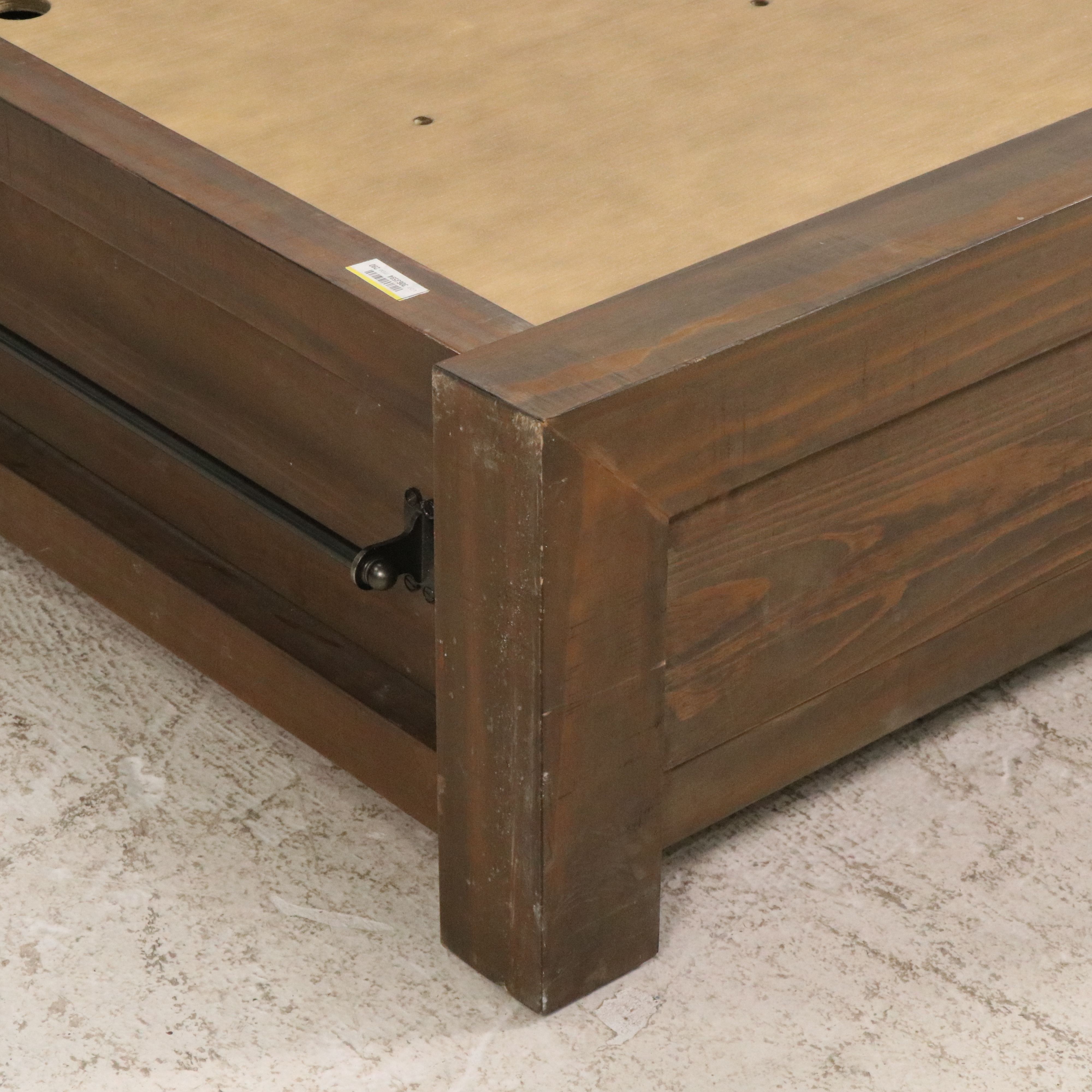 Restoration Hardware Mercantile Queen Size Storage Bed Frame
