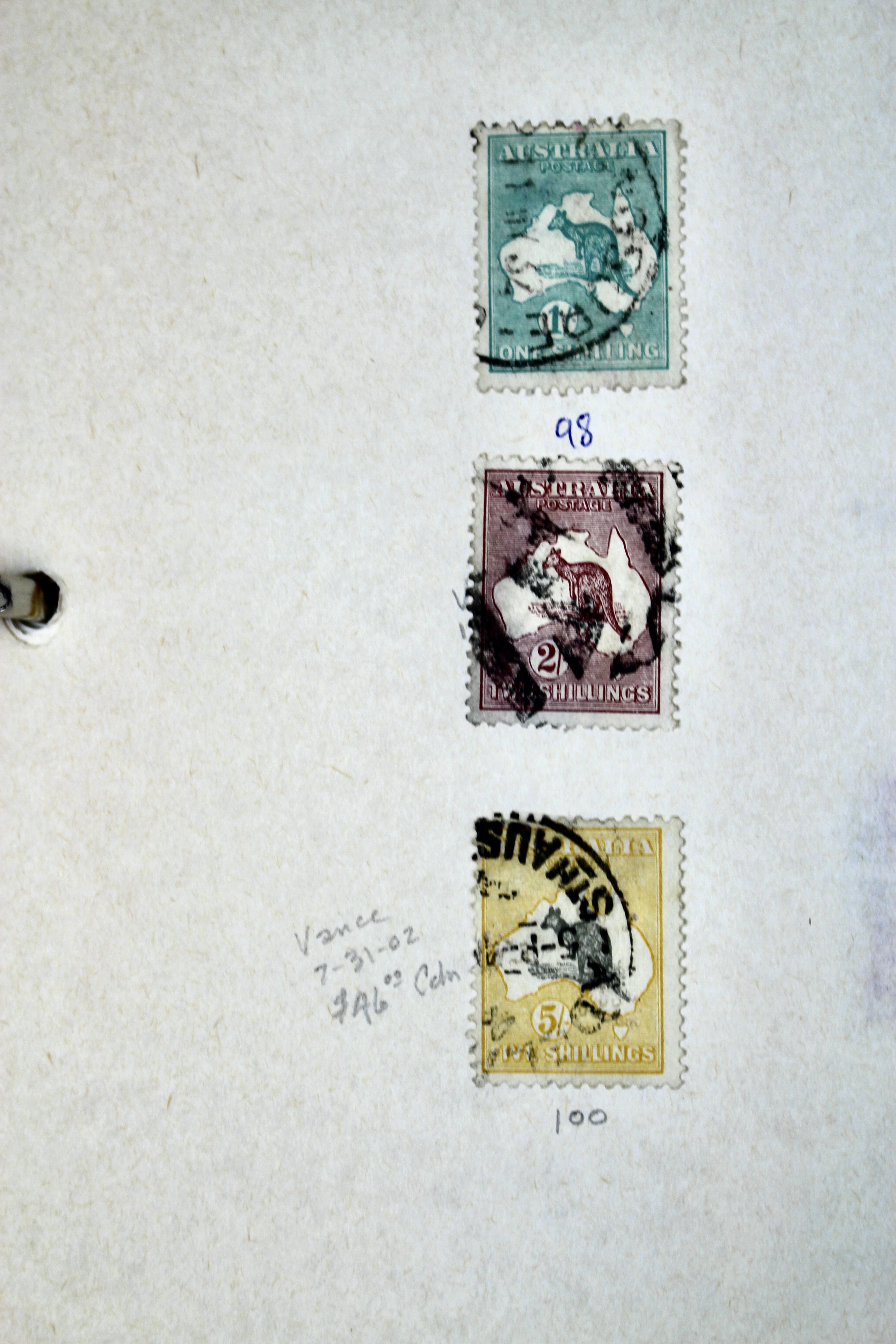 Australia Postage Stamp Collection, Mint and Used