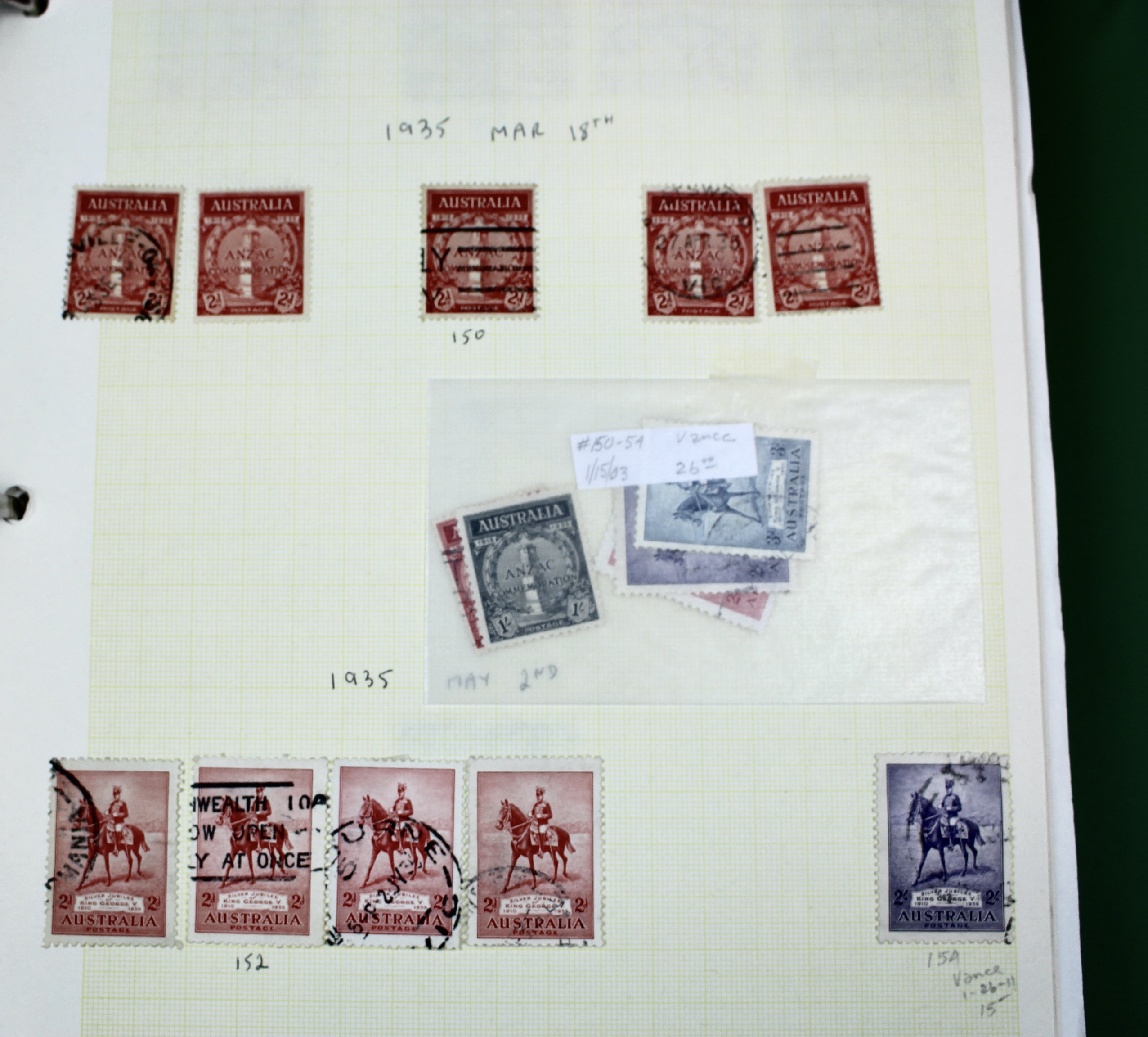 Australia Postage Stamp Collection, Mint and Used