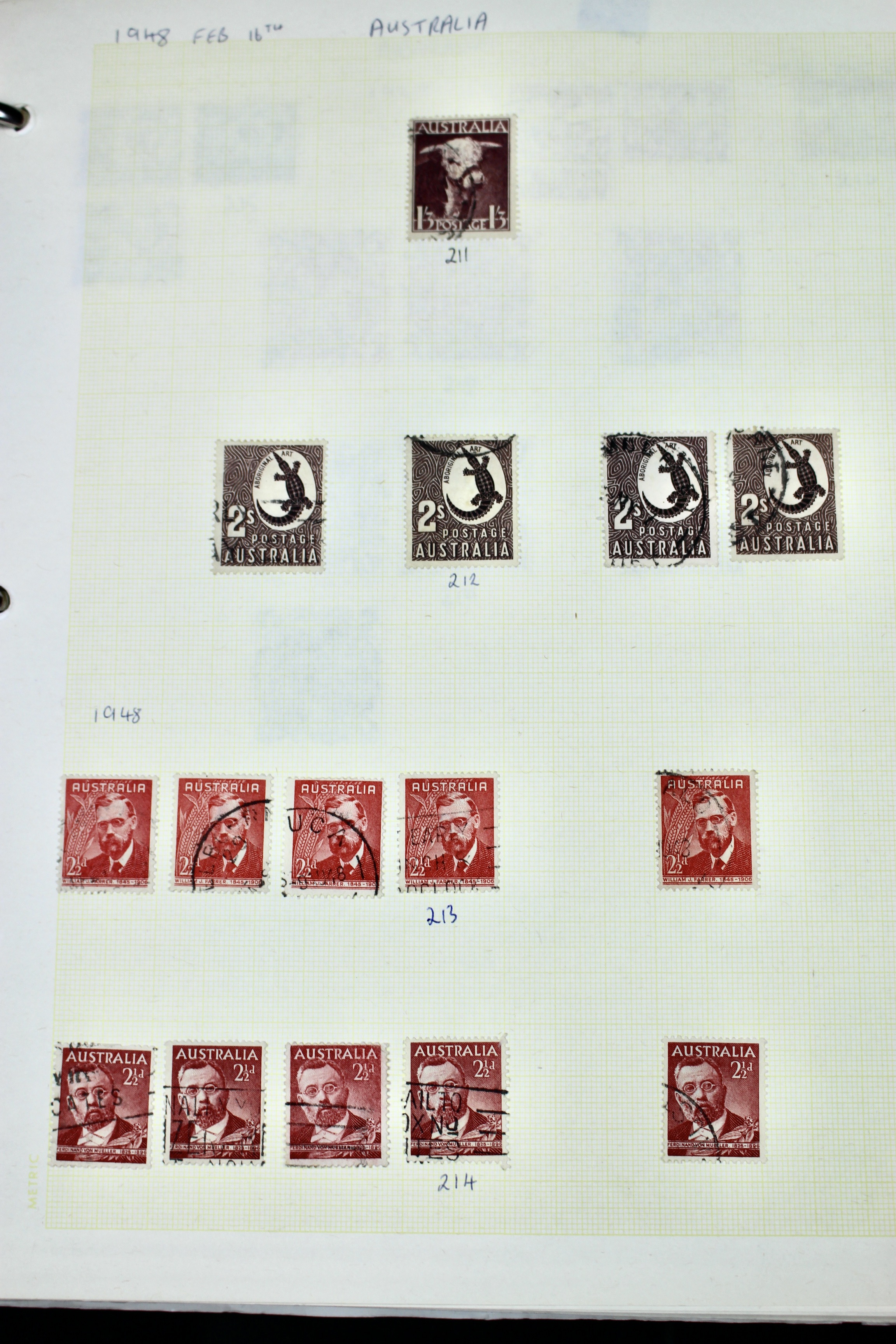 Australia Postage Stamp Collection, Mint and Used