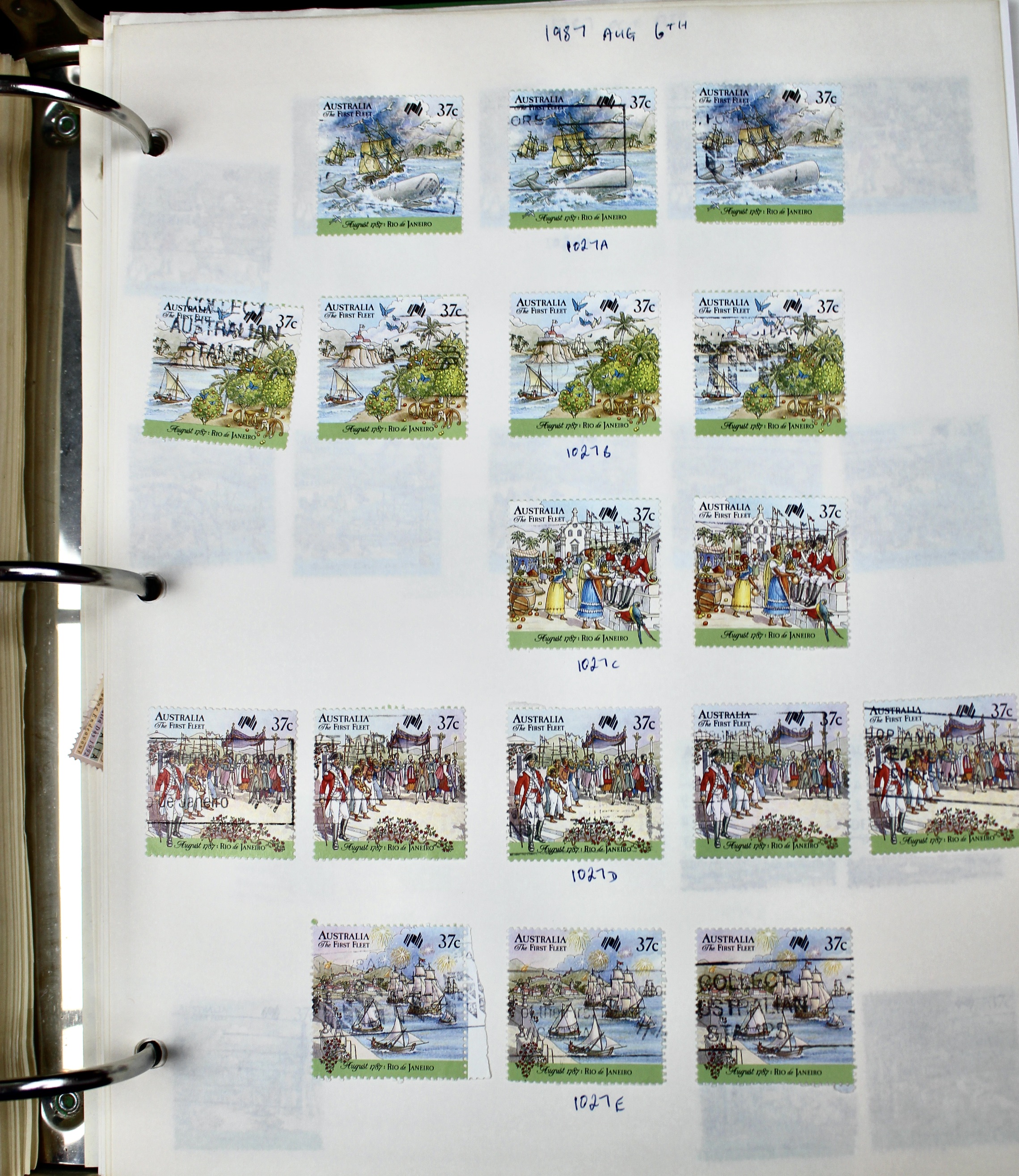 Australia Postage Stamp Collection, Mint and Used