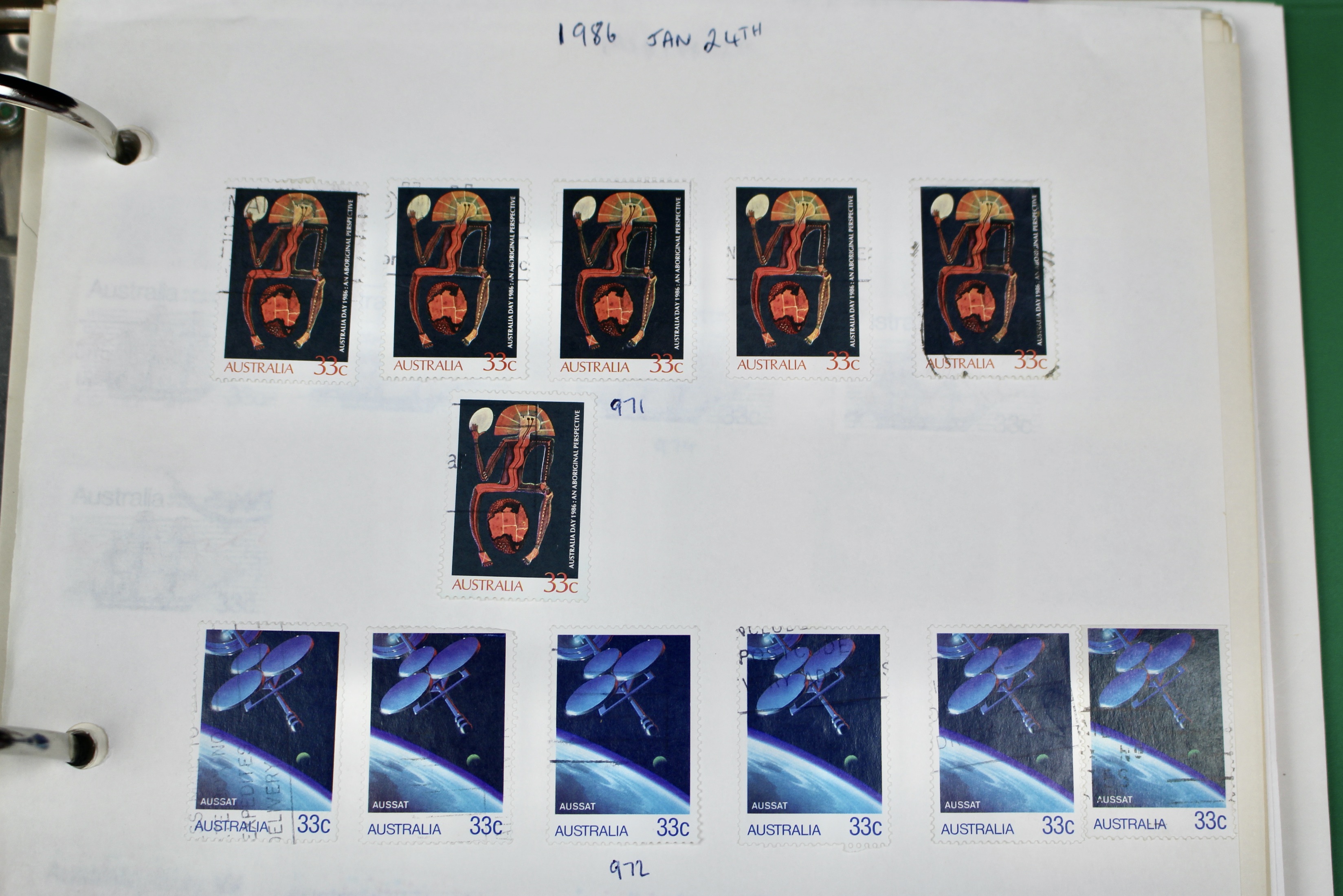 Australia Postage Stamp Collection, Mint and Used