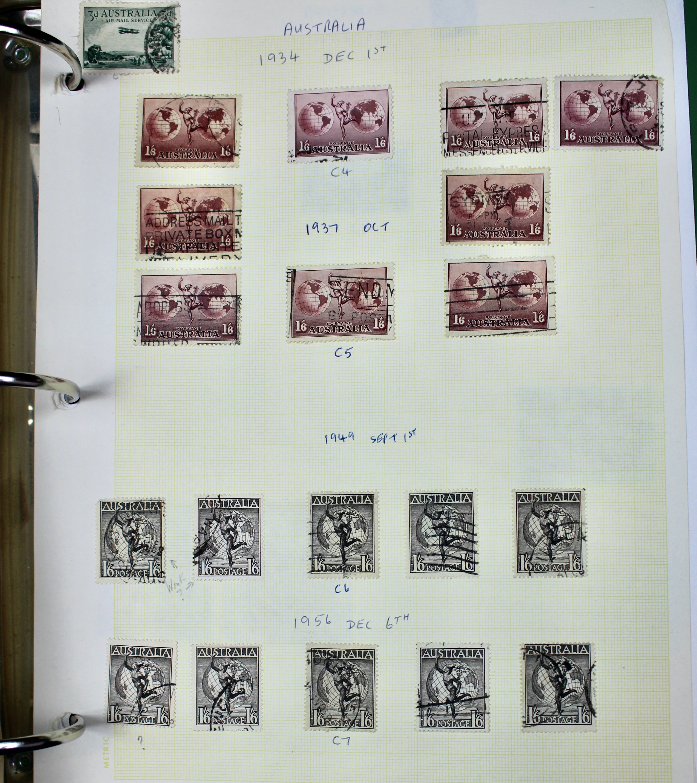 Australia Postage Stamp Collection, Mint and Used