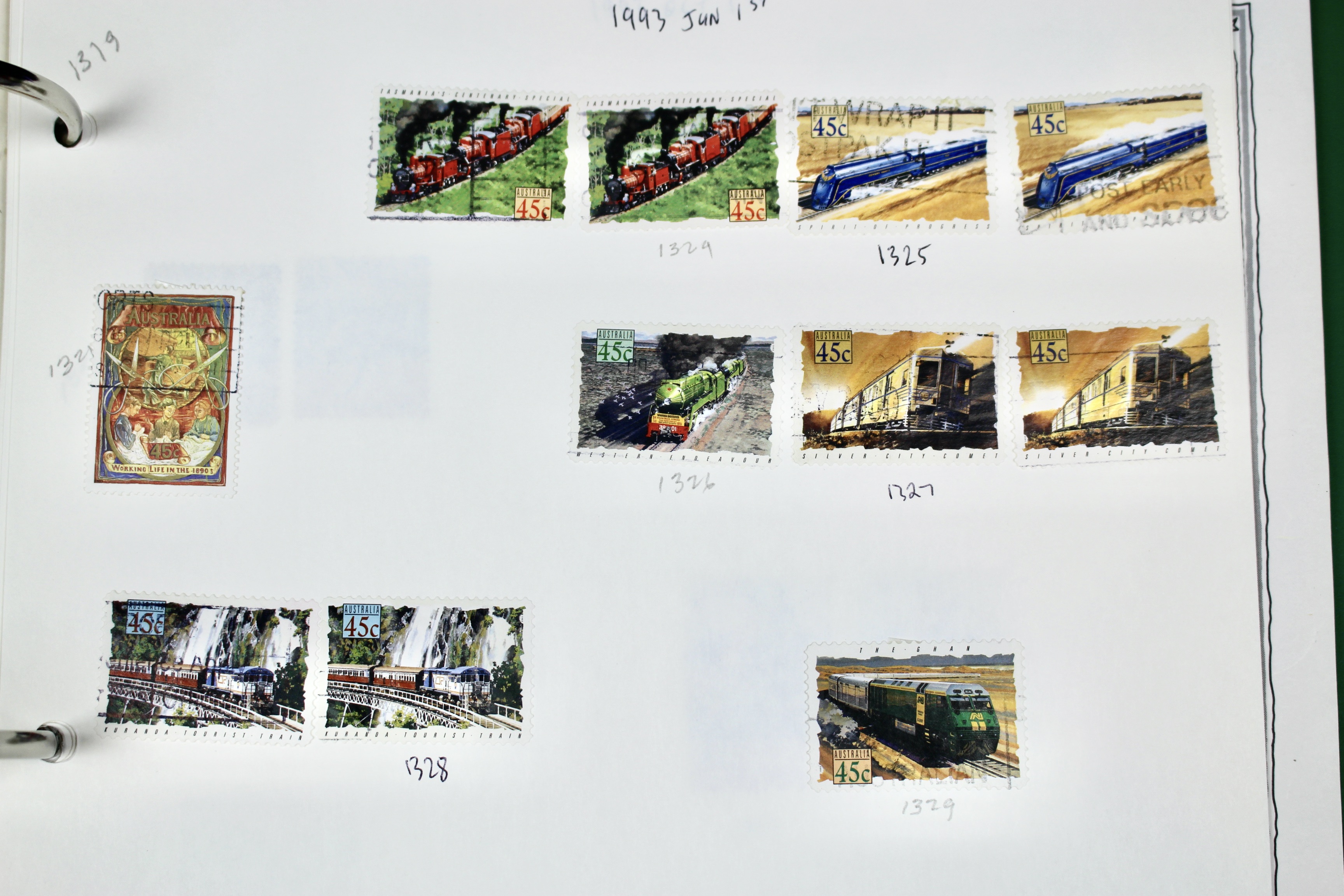 Australia Postage Stamp Collection, Mint and Used