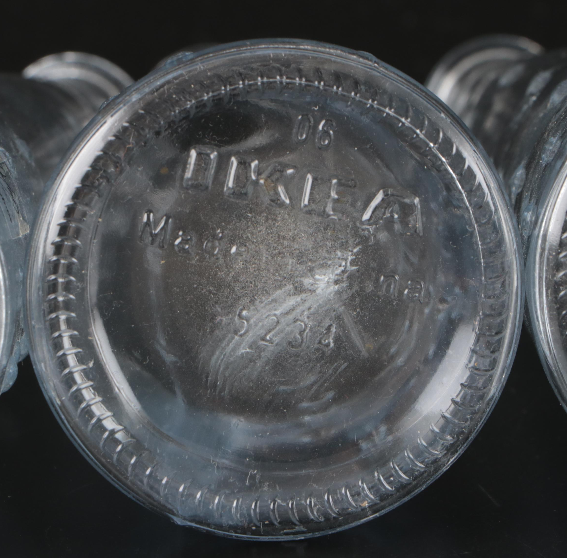 IKEA "Blomster" Blown Glass Vase with Emma Dafnäs Bud Vases