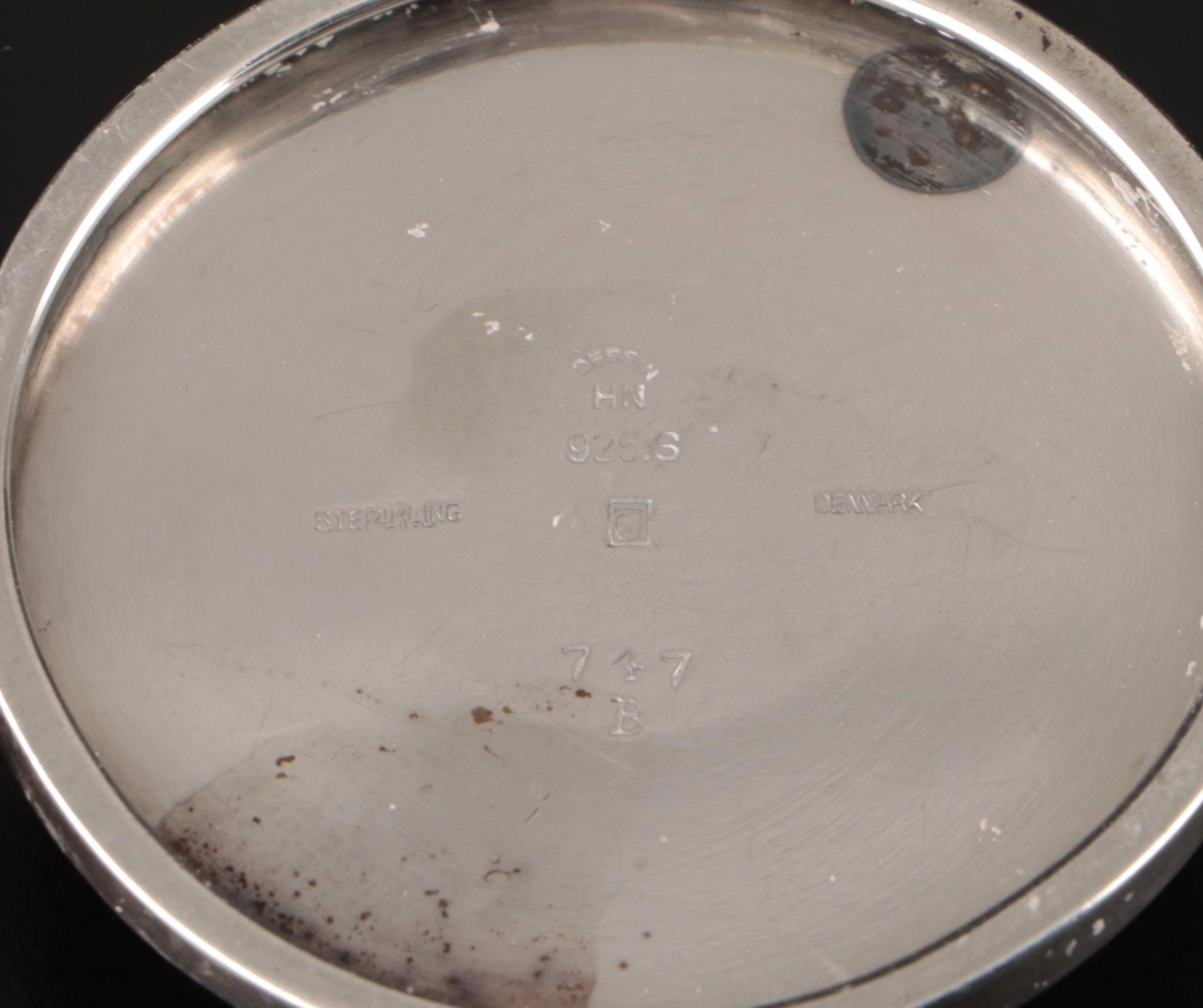 Georg Jensen Sterling Silver Candle Holders