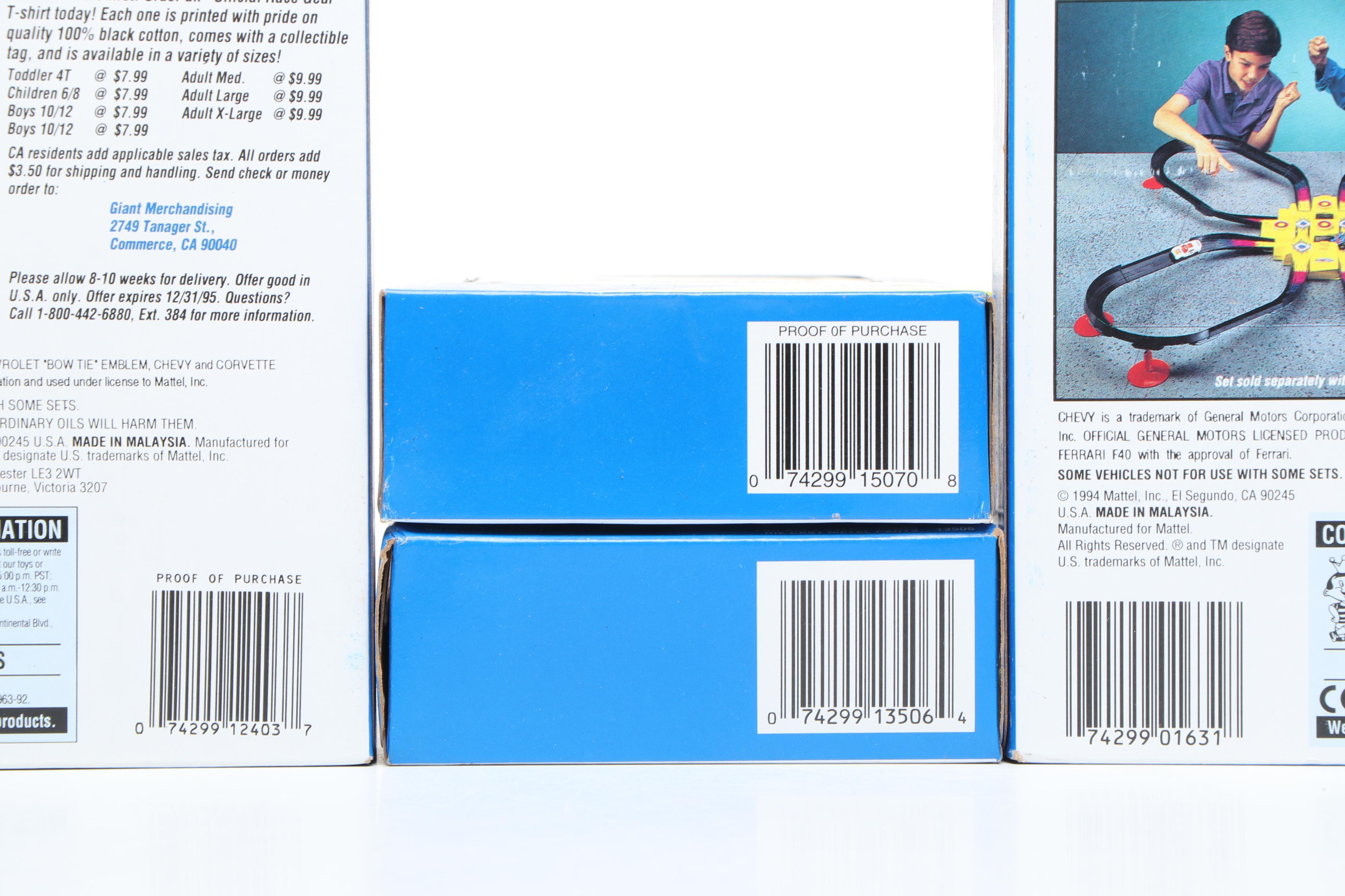 Hot Wheels "Corvette," "Chevrolet" and More Toy Car Gift Packs