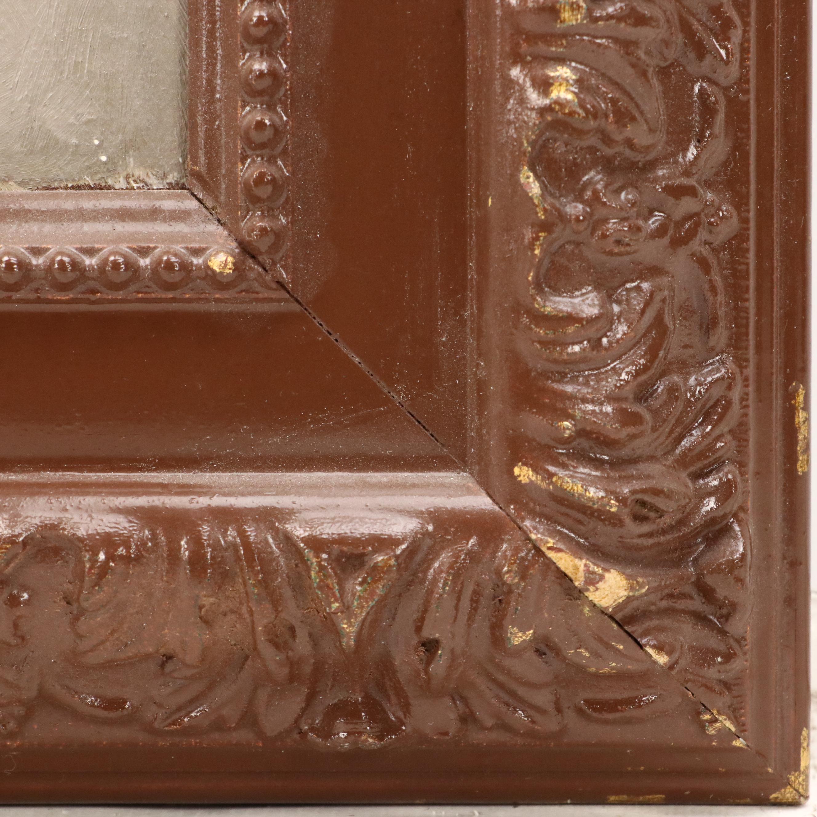 Greyscale Portrait Oil Painting of a Namdhari Sikh