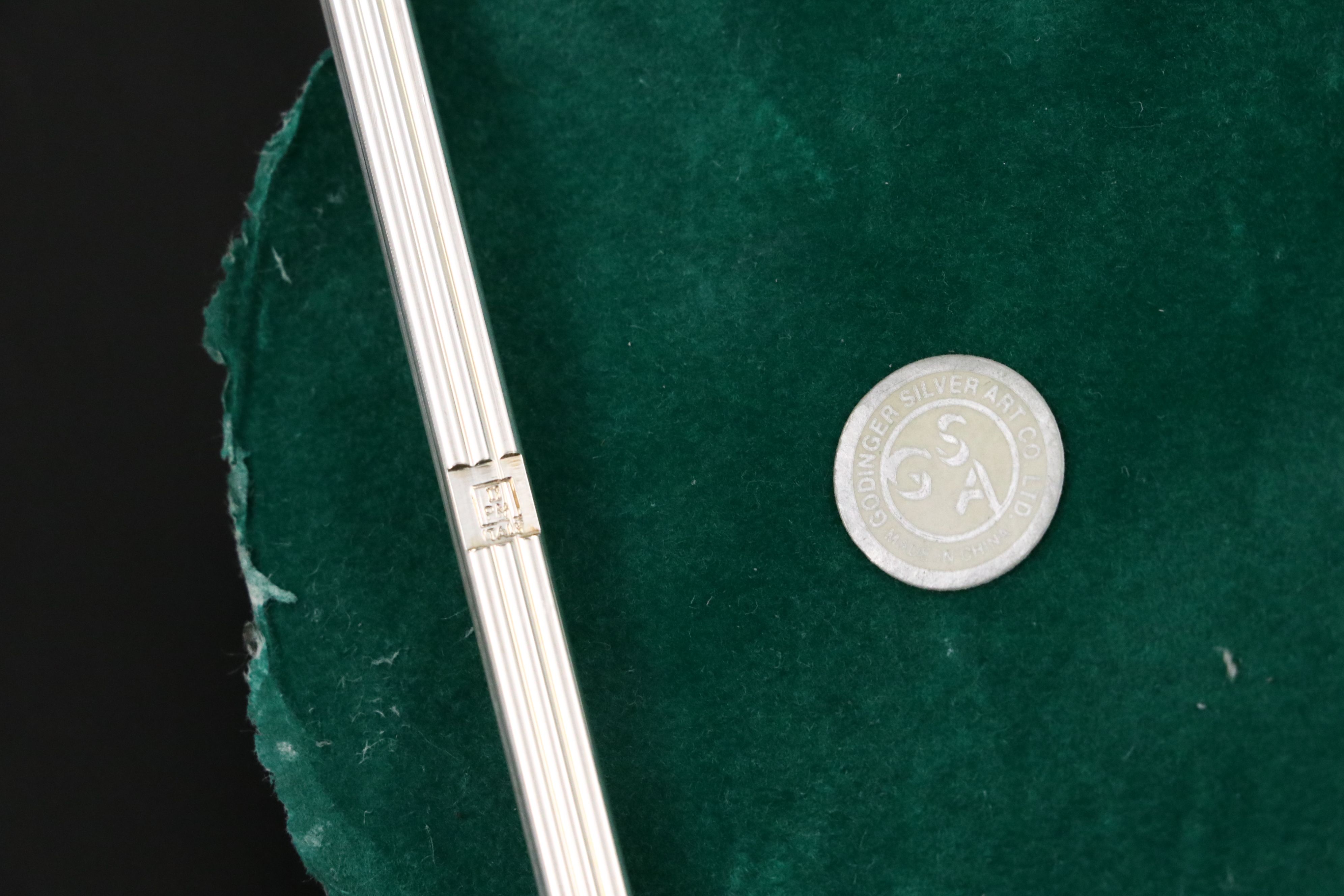 Godinger Silver Plate Candelabrum with Other Silver Plate and Glass Tableware